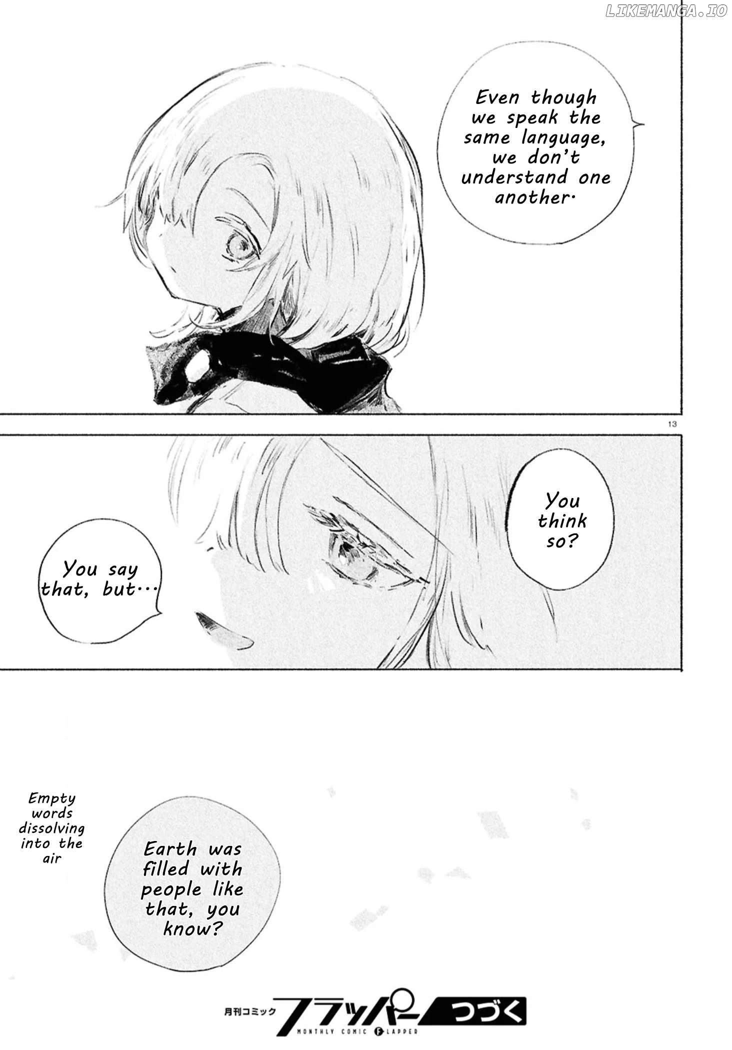 Shoujo Seikan Hyouryuuki Chapter 7 - page 12