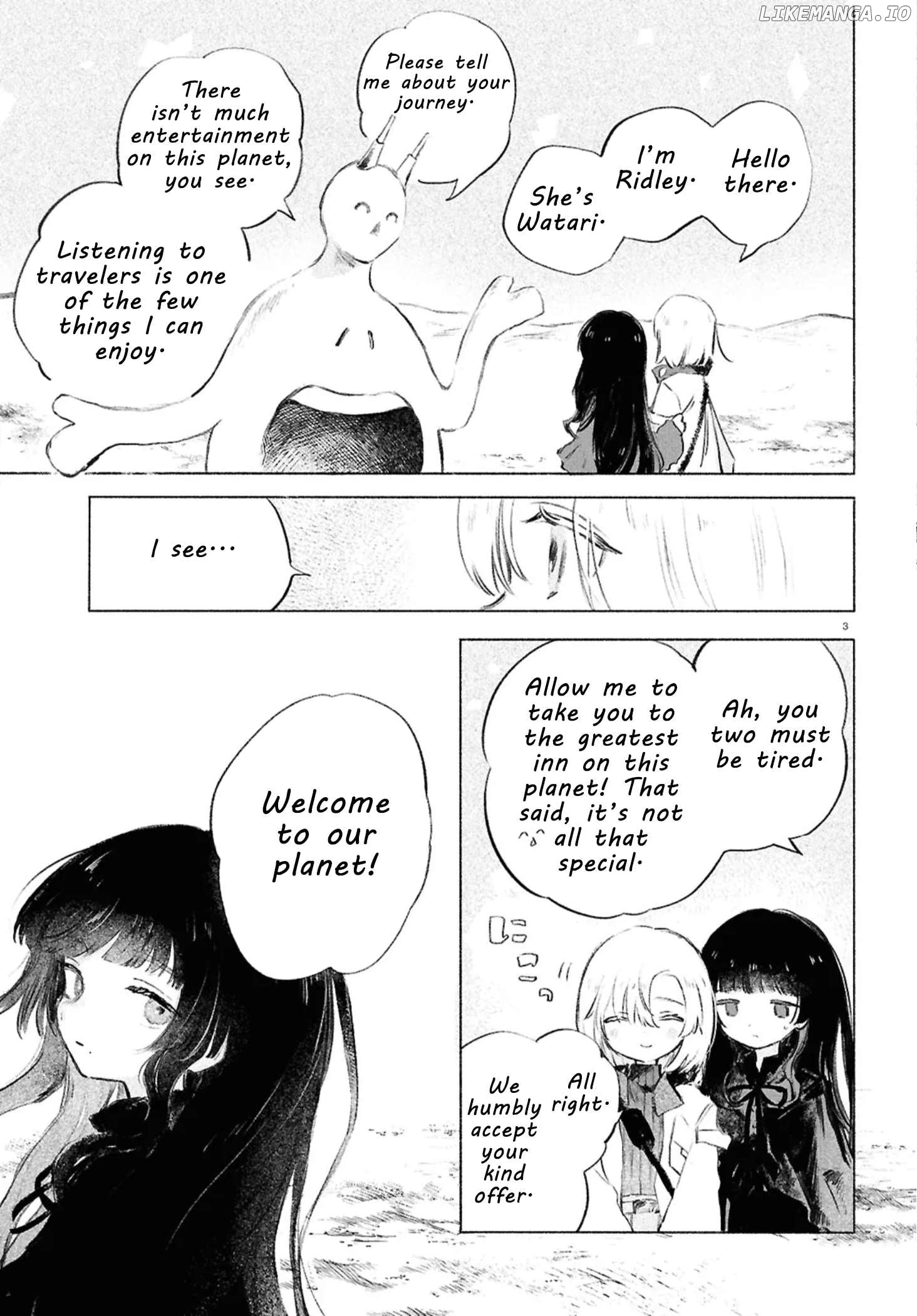 Shoujo Seikan Hyouryuuki Chapter 7 - page 3