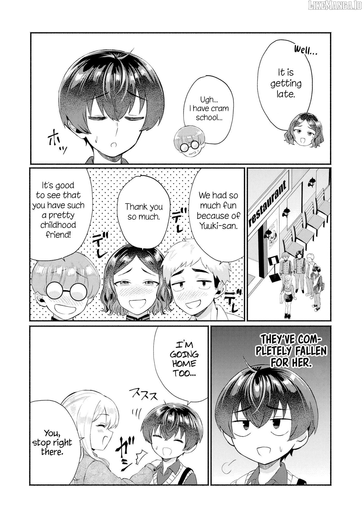 Douyara Ore wa imadoki Gal na Toshiue Osananajimi kara Gekiomokanjou wo Mukerareteirurashii Chapter 7 - page 8