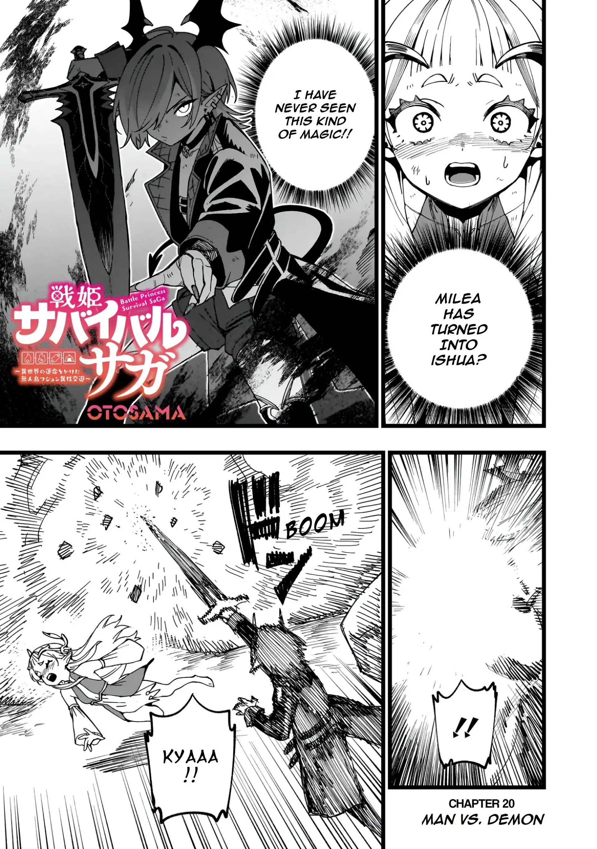 Senki Survival Saga: Isekai no Unmei o Kaketa Mujintou Fujun Iseikouyuu Chapter 20 - page 1