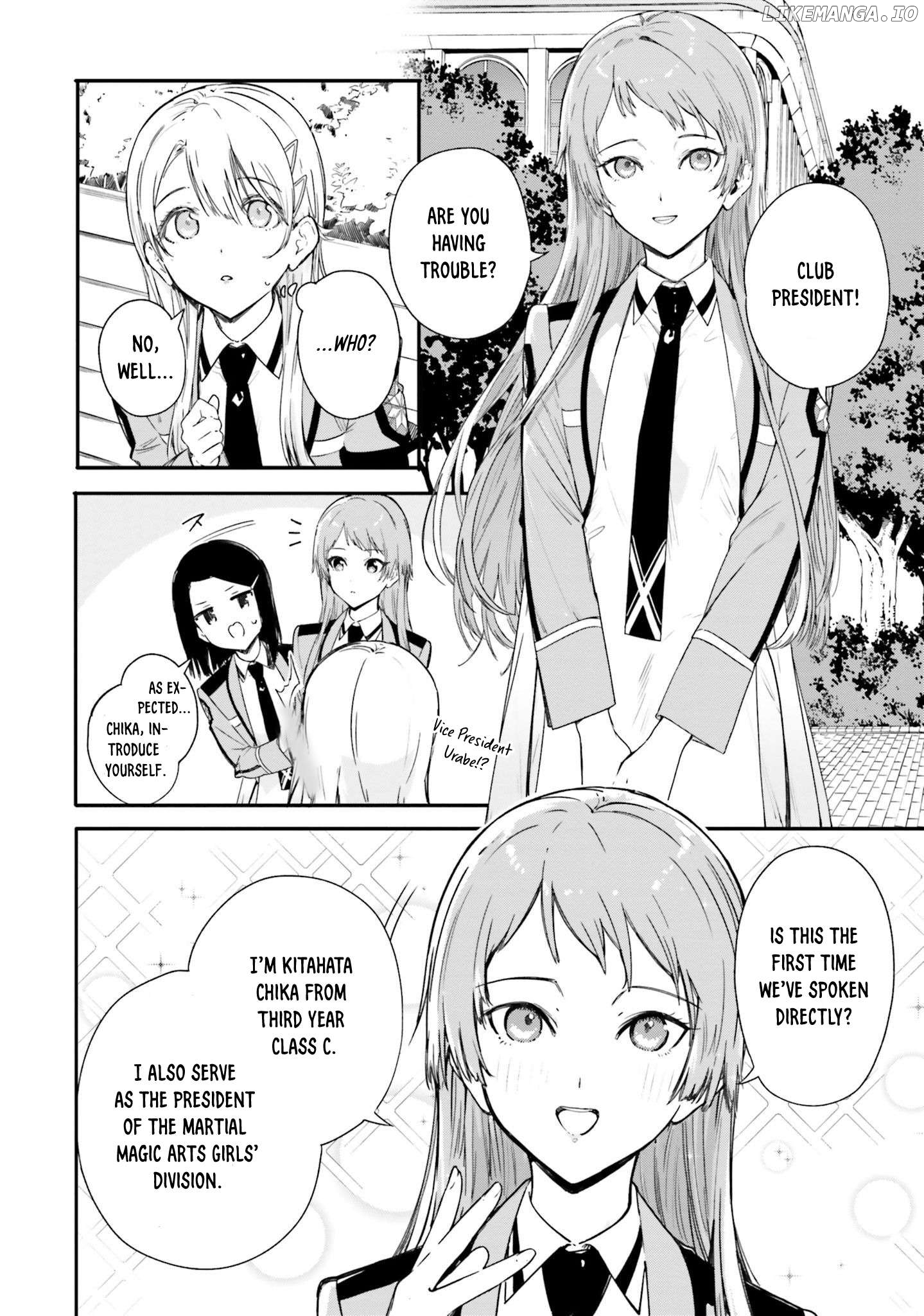 Shin Mahouka Koukou no Rettousei: Cygnus no Otome-tachi Chapter 10 - page 18