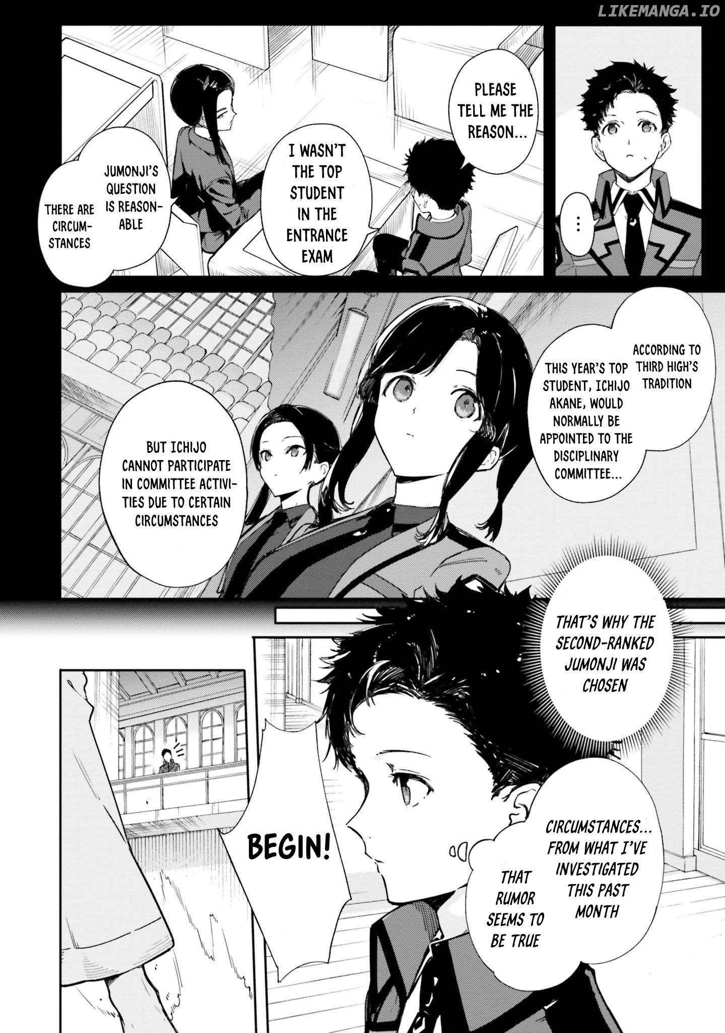 Shin Mahouka Koukou no Rettousei: Cygnus no Otome-tachi Chapter 11 - page 4
