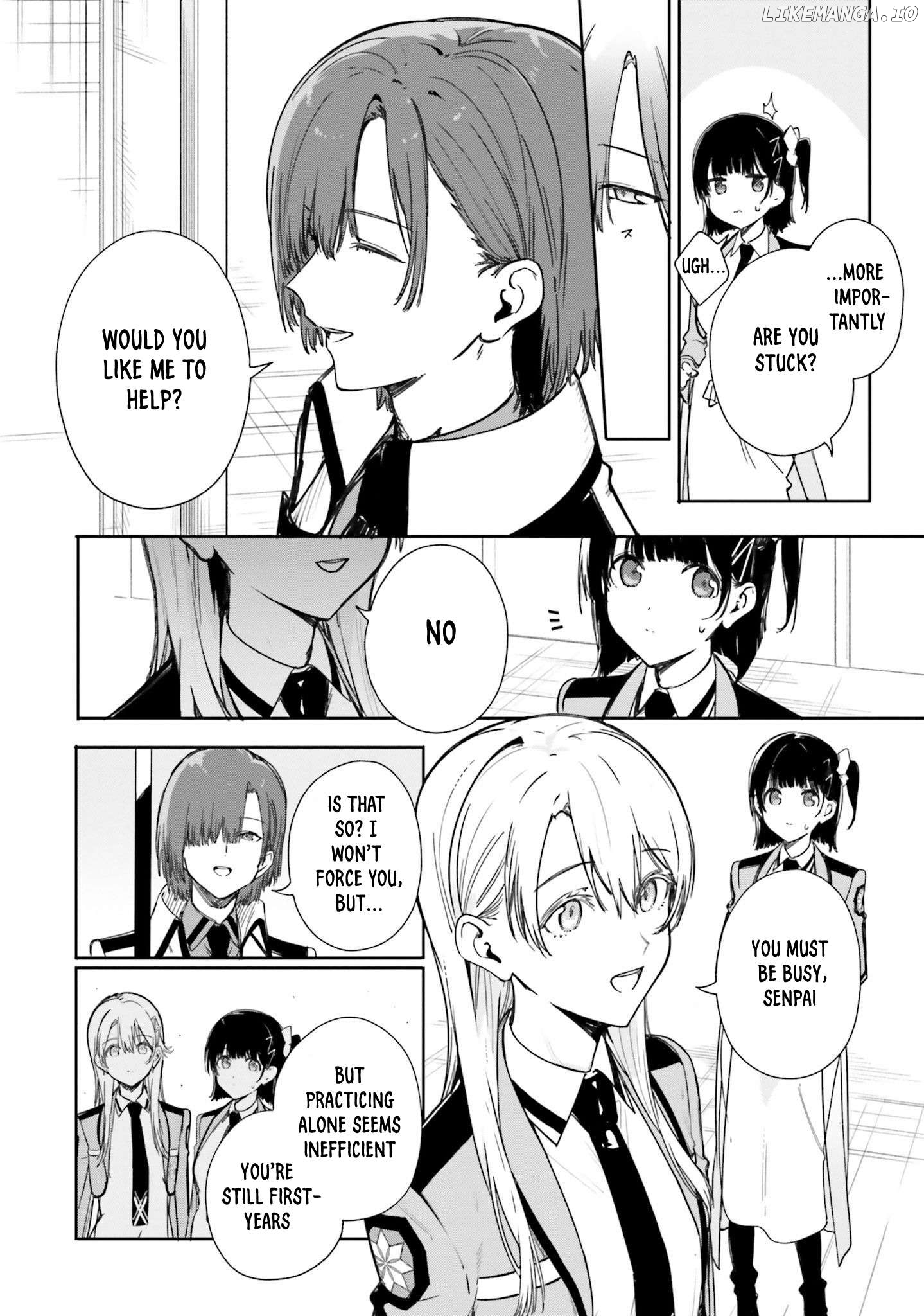 Shin Mahouka Koukou no Rettousei: Cygnus no Otome-tachi Chapter 12 - page 18