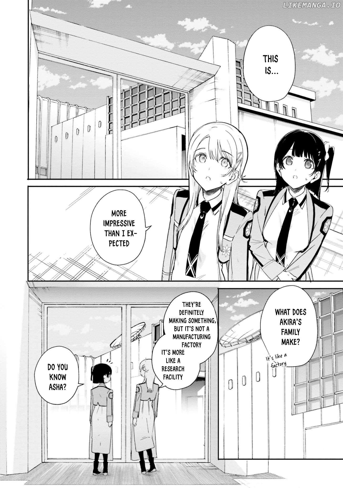Shin Mahouka Koukou no Rettousei: Cygnus no Otome-tachi Chapter 12 - page 2