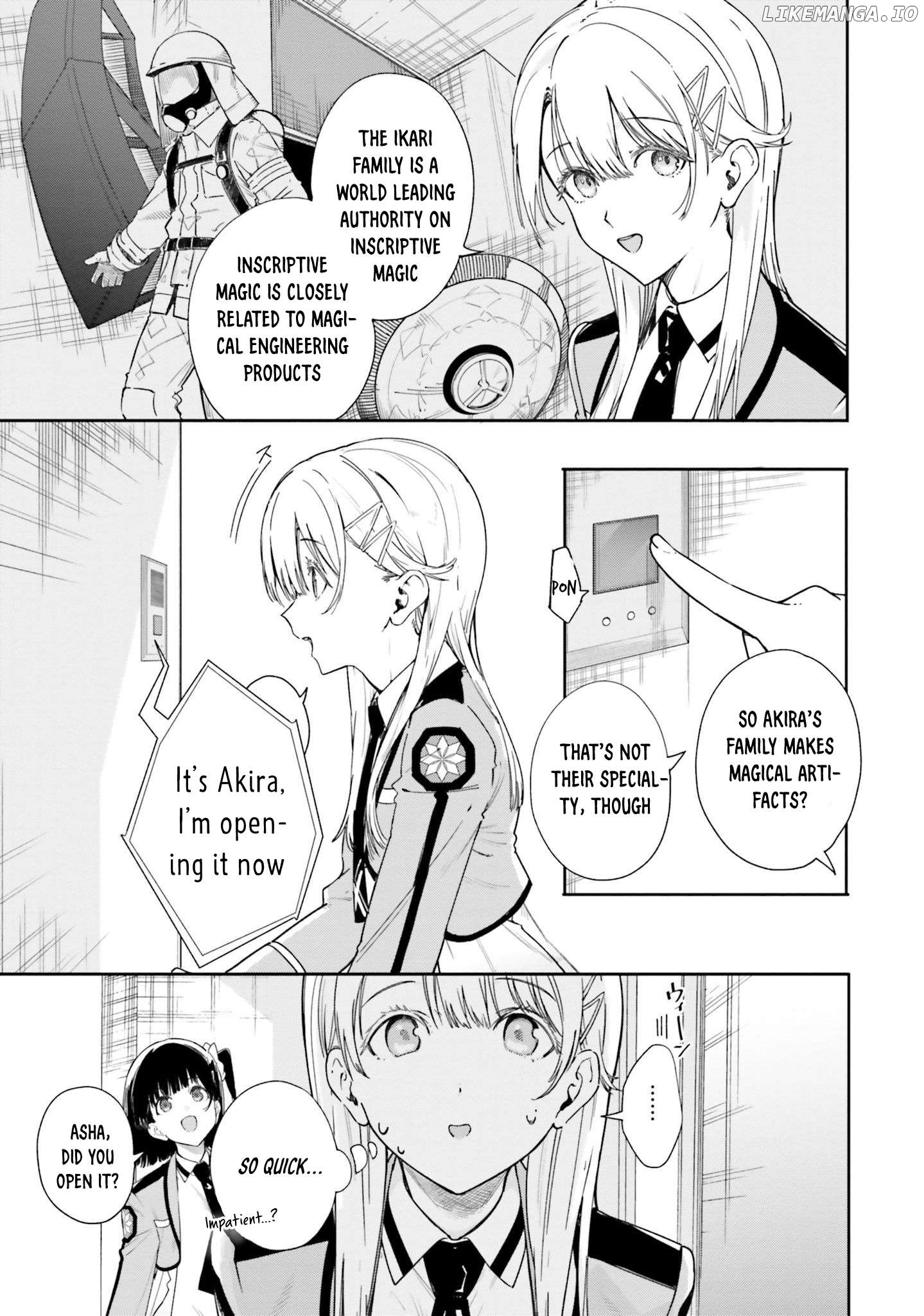 Shin Mahouka Koukou no Rettousei: Cygnus no Otome-tachi Chapter 12 - page 3