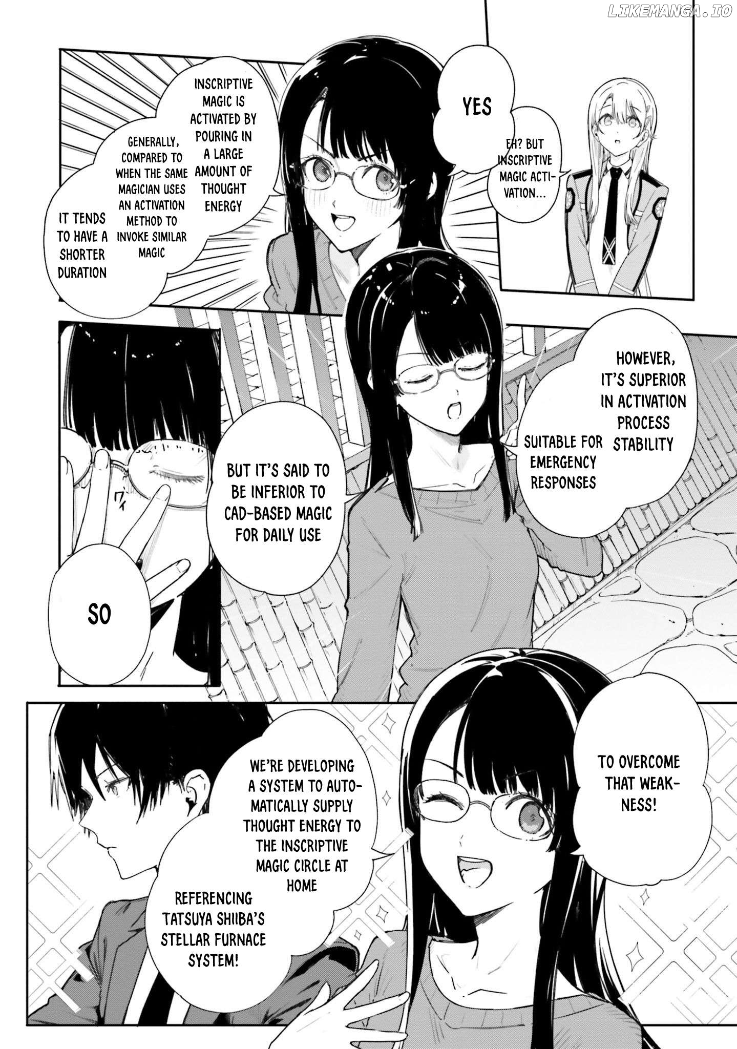 Shin Mahouka Koukou no Rettousei: Cygnus no Otome-tachi Chapter 12 - page 6