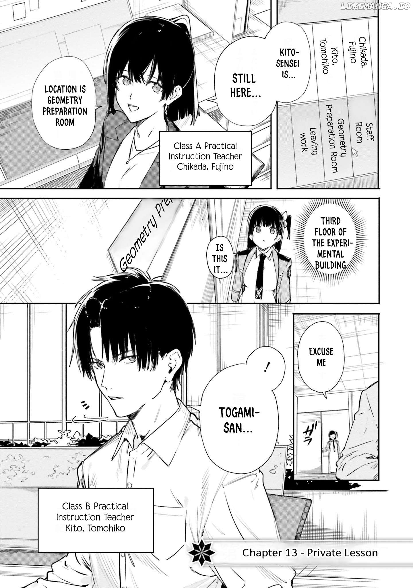 Shin Mahouka Koukou no Rettousei: Cygnus no Otome-tachi Chapter 13 - page 1