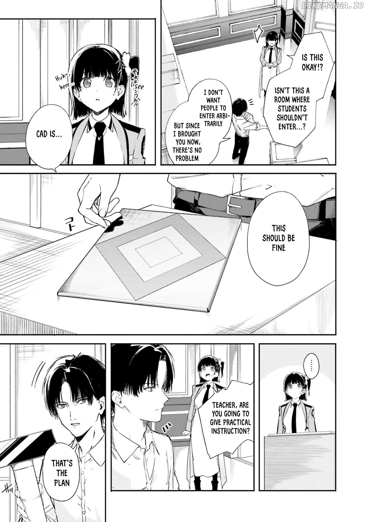 Shin Mahouka Koukou no Rettousei: Cygnus no Otome-tachi Chapter 13 - page 9