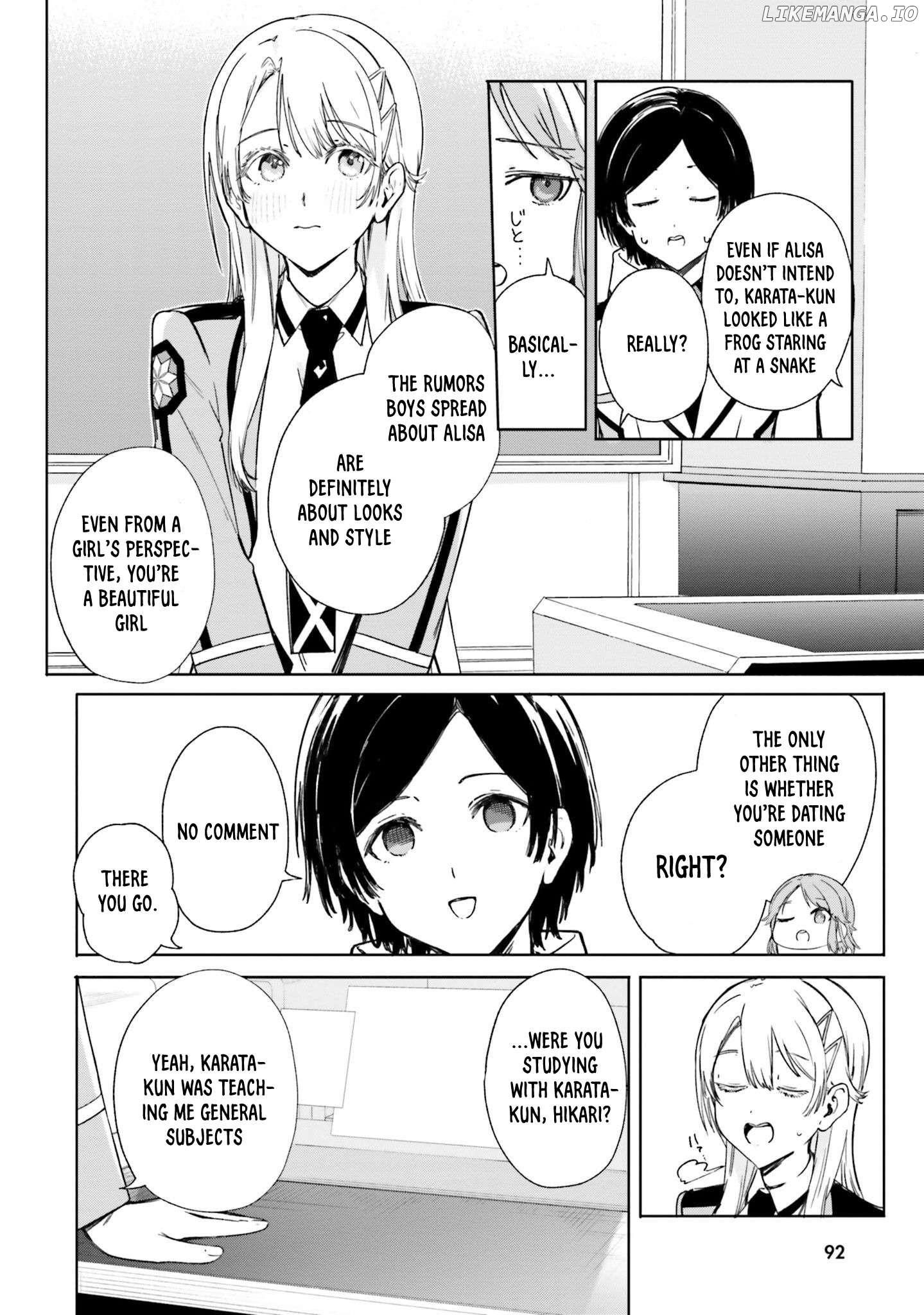 Shin Mahouka Koukou no Rettousei: Cygnus no Otome-tachi Chapter 14 - page 10
