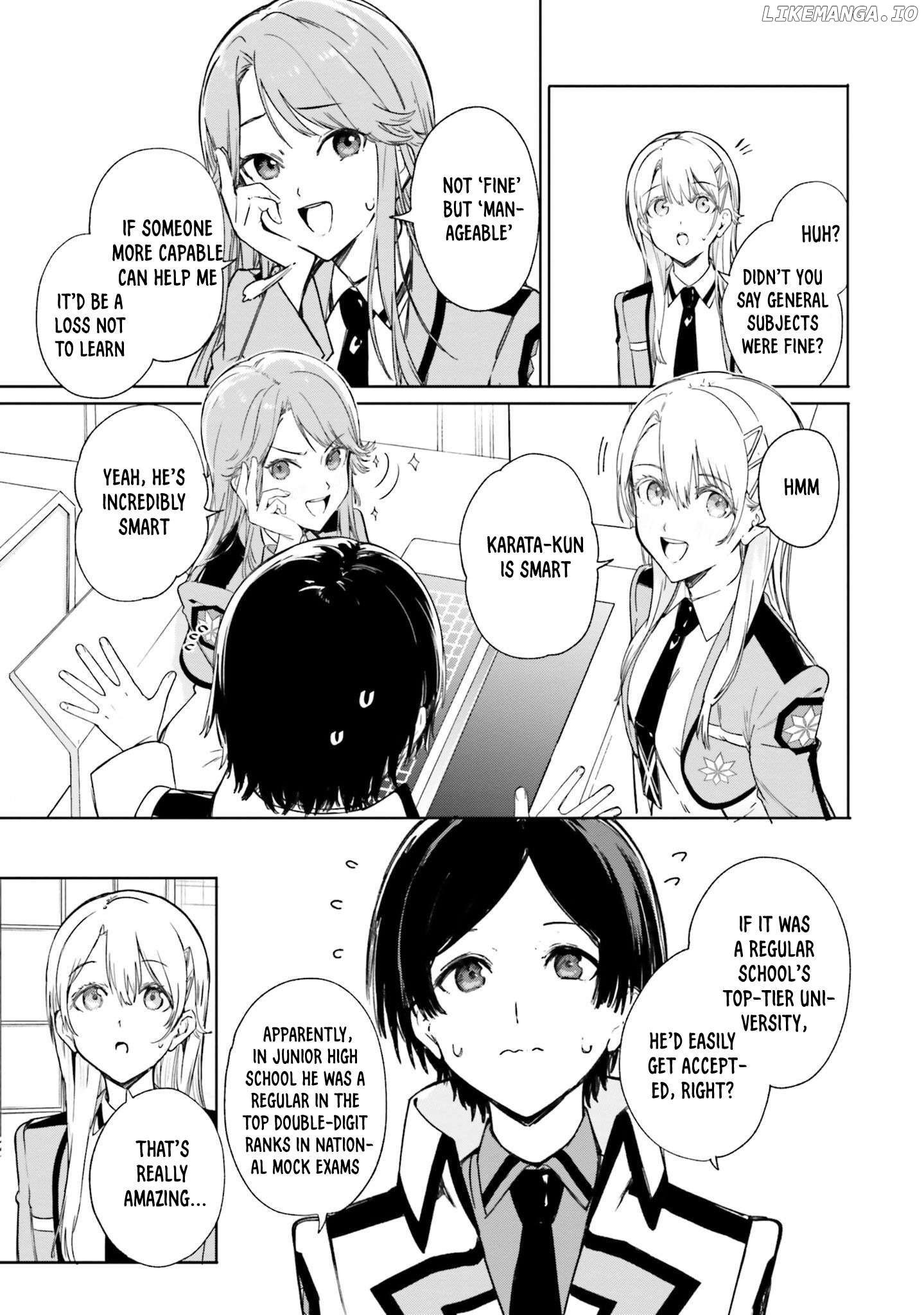 Shin Mahouka Koukou no Rettousei: Cygnus no Otome-tachi Chapter 14 - page 11