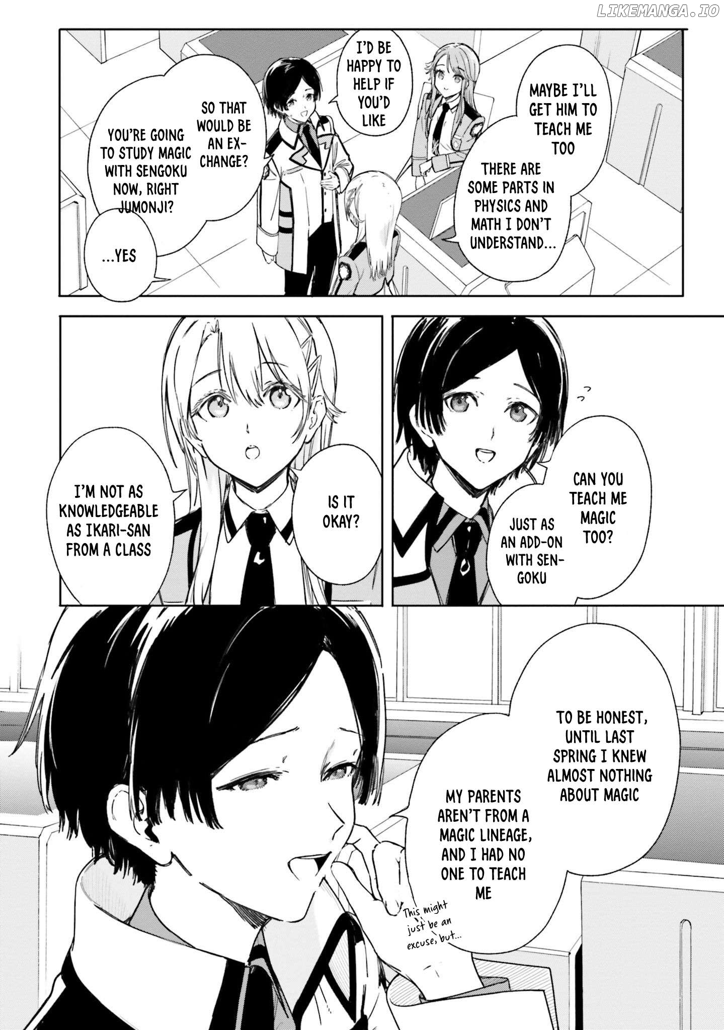 Shin Mahouka Koukou no Rettousei: Cygnus no Otome-tachi Chapter 14 - page 12