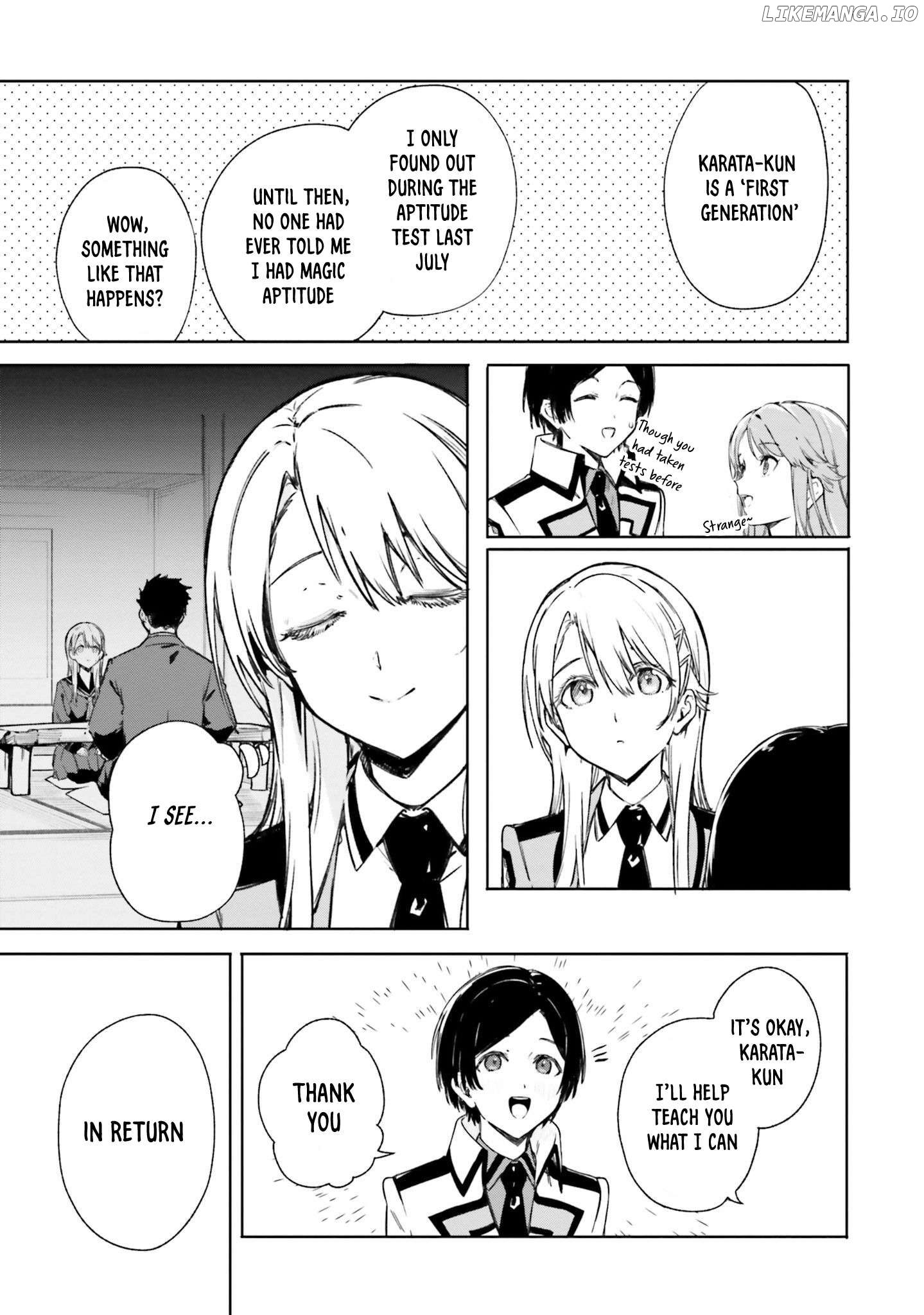 Shin Mahouka Koukou no Rettousei: Cygnus no Otome-tachi Chapter 14 - page 13
