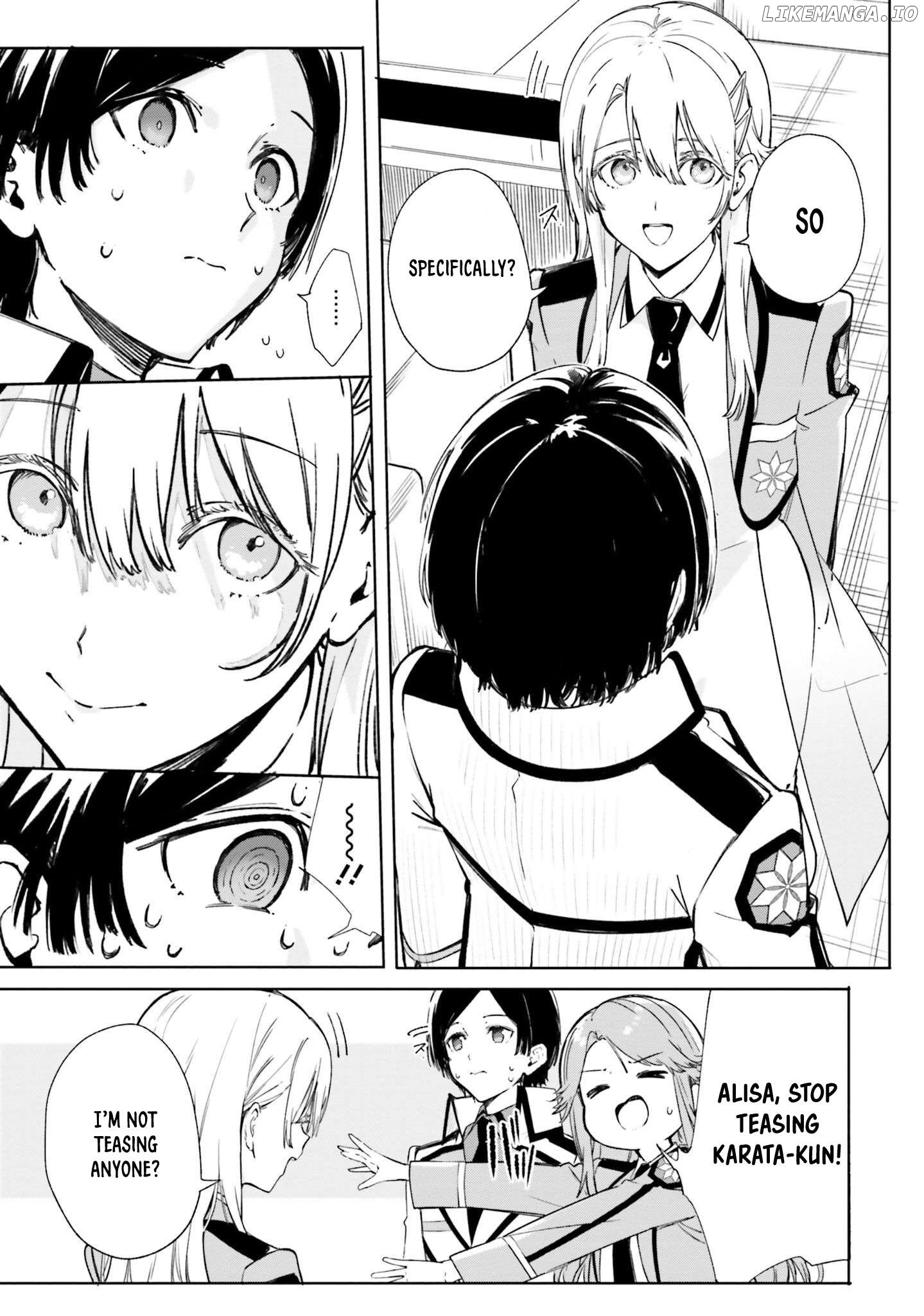 Shin Mahouka Koukou no Rettousei: Cygnus no Otome-tachi Chapter 14 - page 9