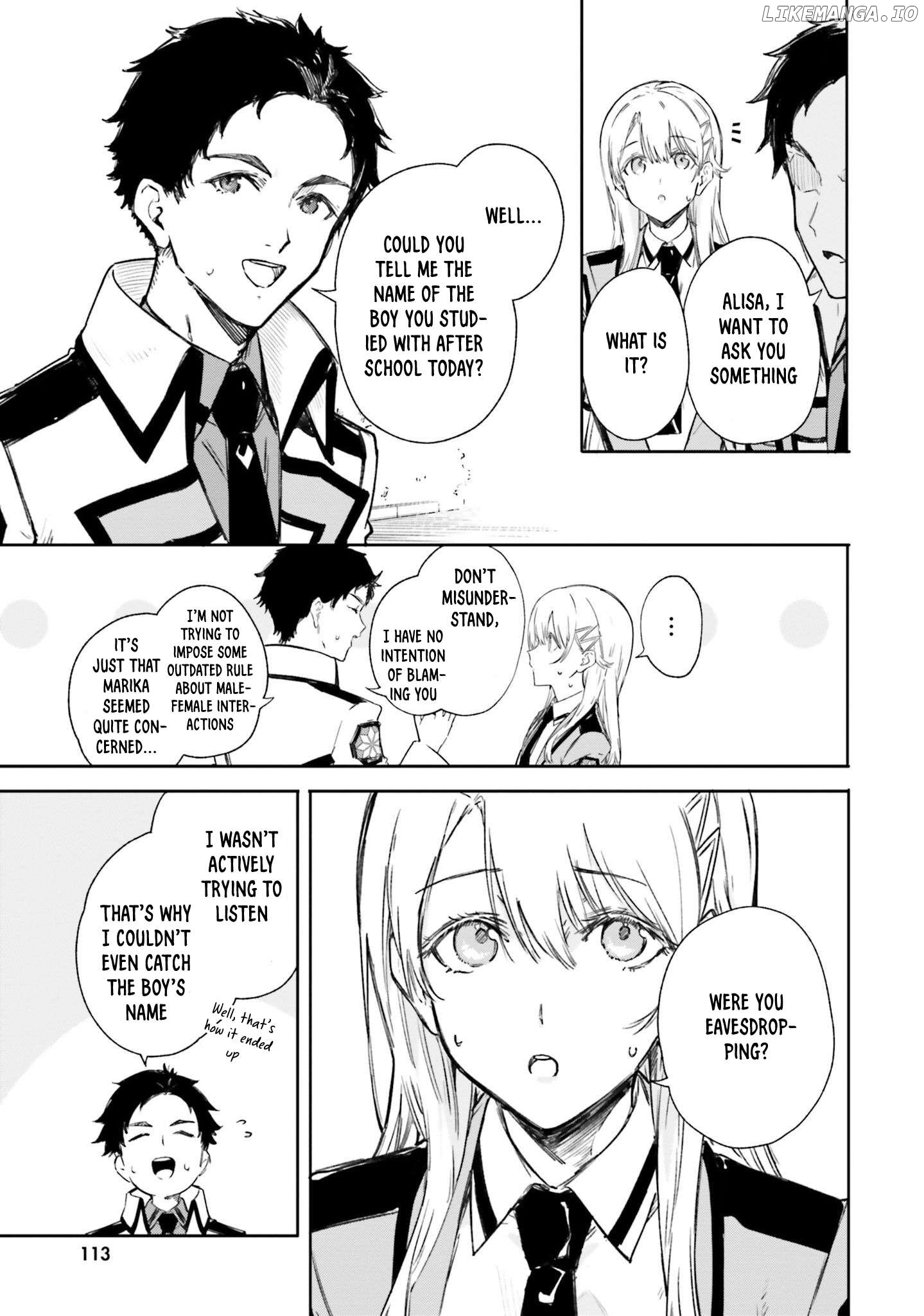 Shin Mahouka Koukou no Rettousei: Cygnus no Otome-tachi Chapter 15 - page 11
