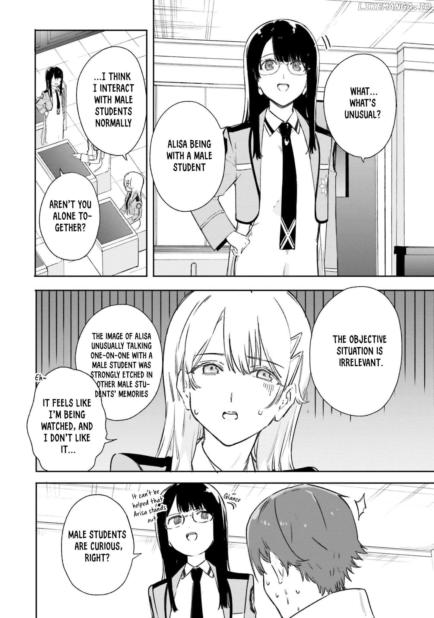 Shin Mahouka Koukou no Rettousei: Cygnus no Otome-tachi Chapter 16 - page 12