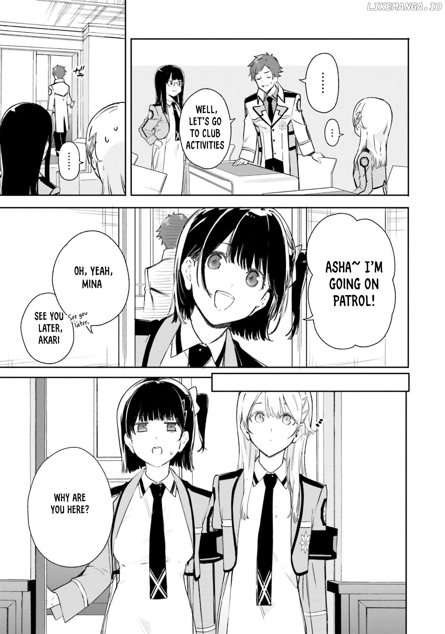 Shin Mahouka Koukou no Rettousei: Cygnus no Otome-tachi Chapter 16 - page 13