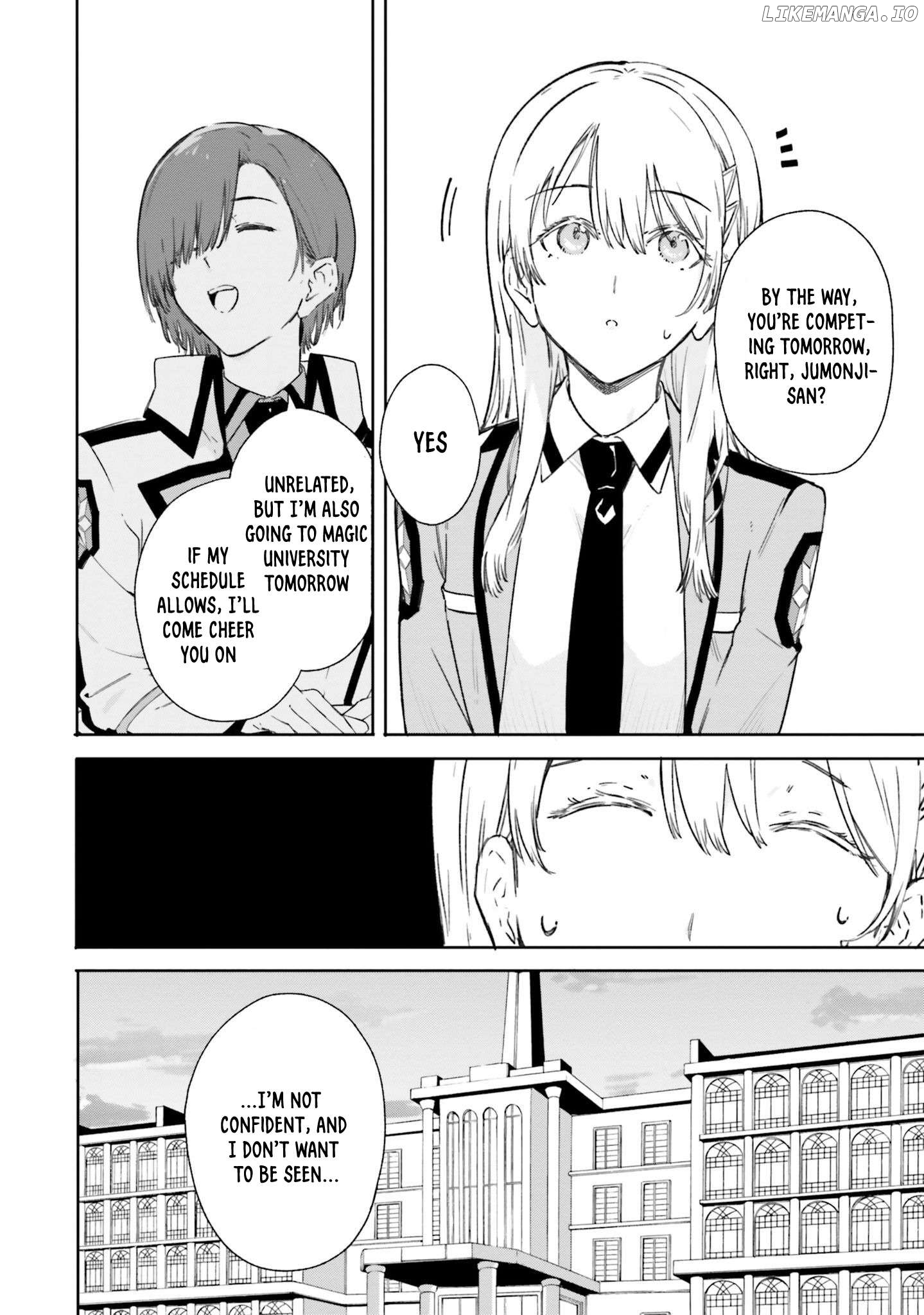 Shin Mahouka Koukou no Rettousei: Cygnus no Otome-tachi Chapter 16 - page 16