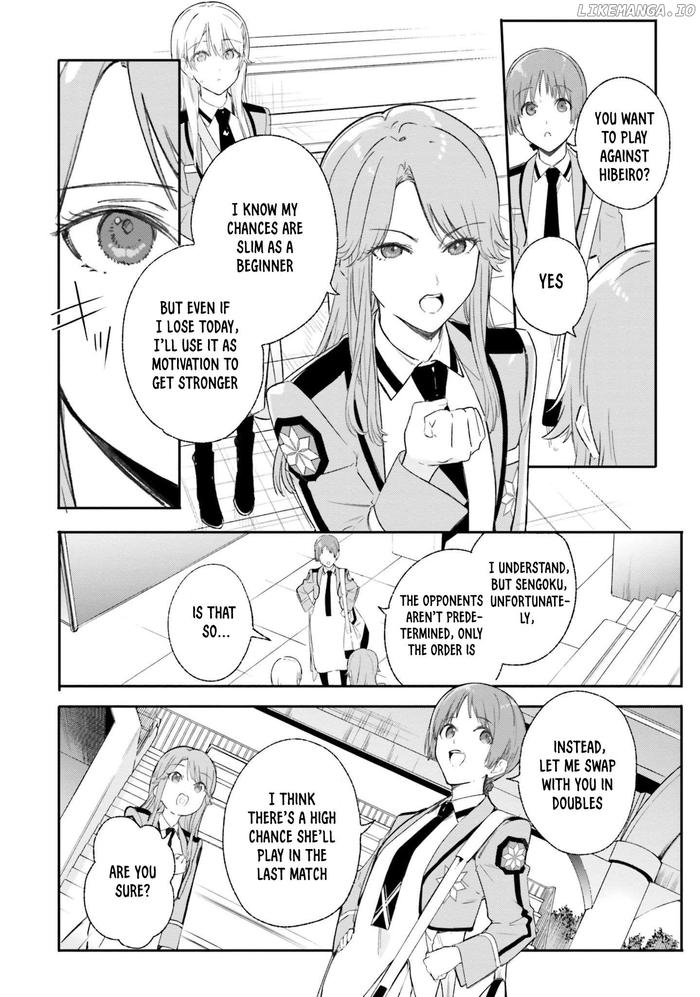 Shin Mahouka Koukou no Rettousei: Cygnus no Otome-tachi Chapter 17 - page 12
