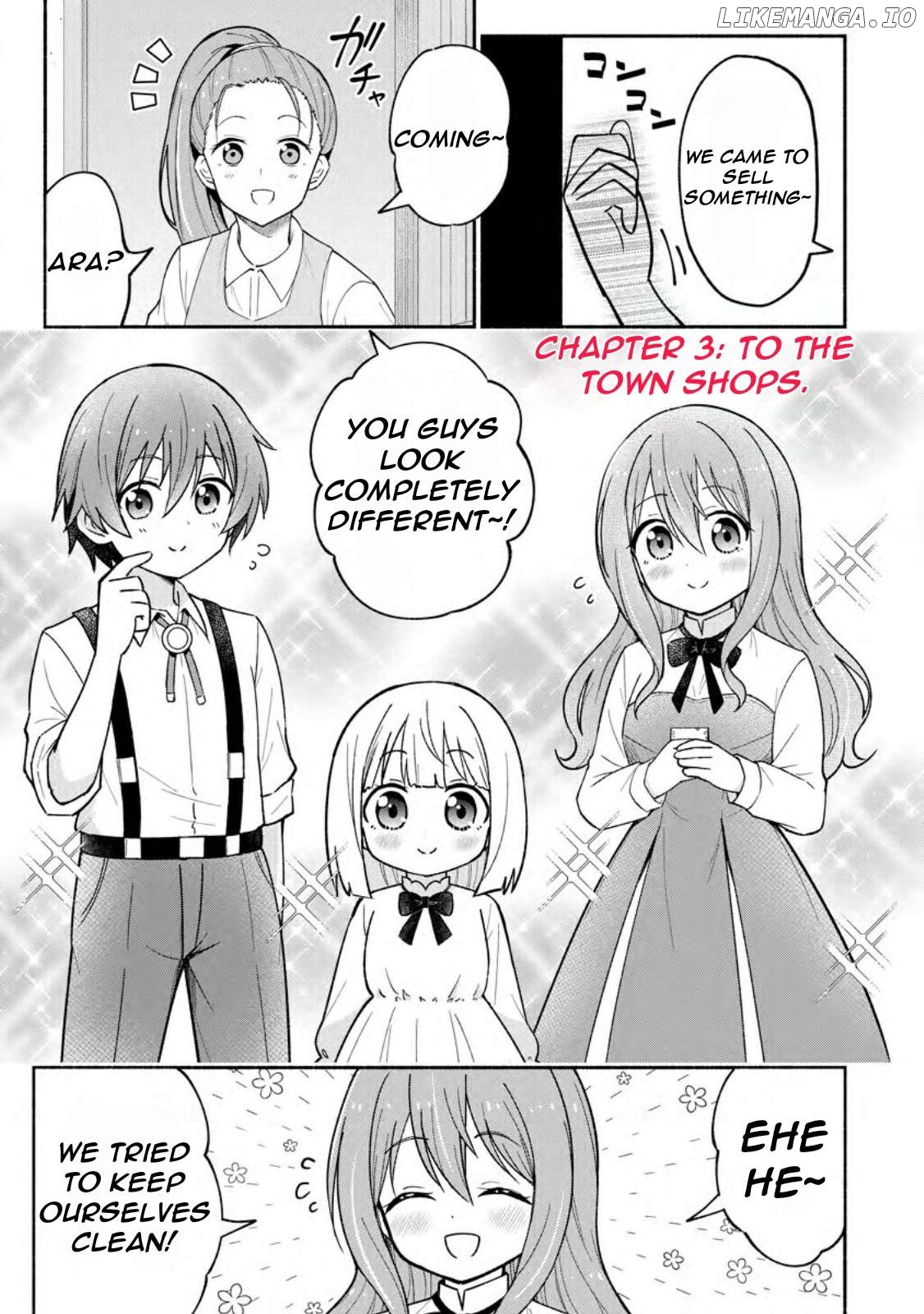 Isekai No Ochibi-chan wa Kyou mo Nanika wo Tsukuri Dasu Chapter 3 - page 4