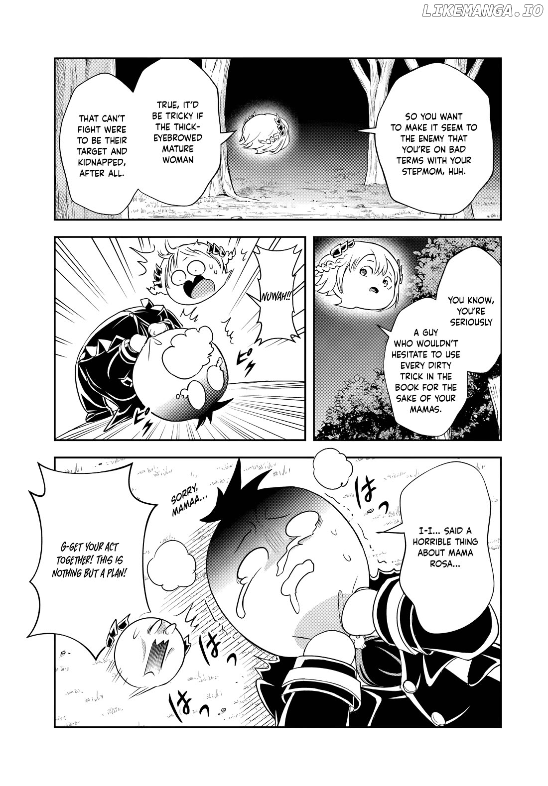 Sono Akuyaku Kizoku, Mama Heroine ga Suki Sugiru ~Shinshi na Doryoku de Saikyou to Nari Fuguu na Oshi Chara Tasukemakuru~ Chapter 18.2 - page 6