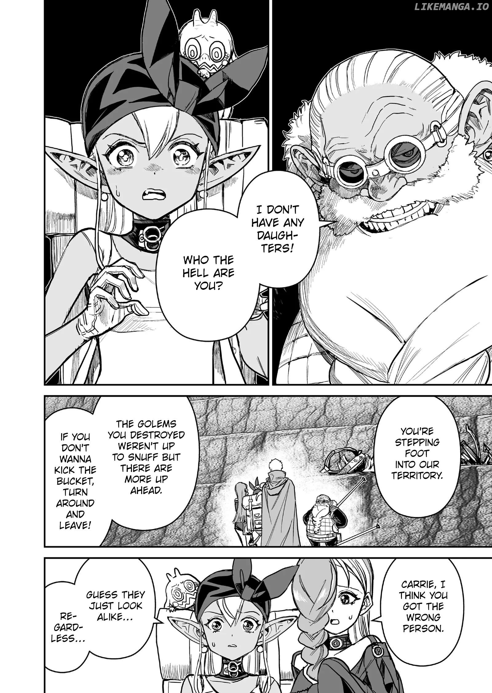 Abandoned: The Hero Who's So Strong He Breaks Every Weapon and The Elf Blacksmith Chapter 15 - page 2