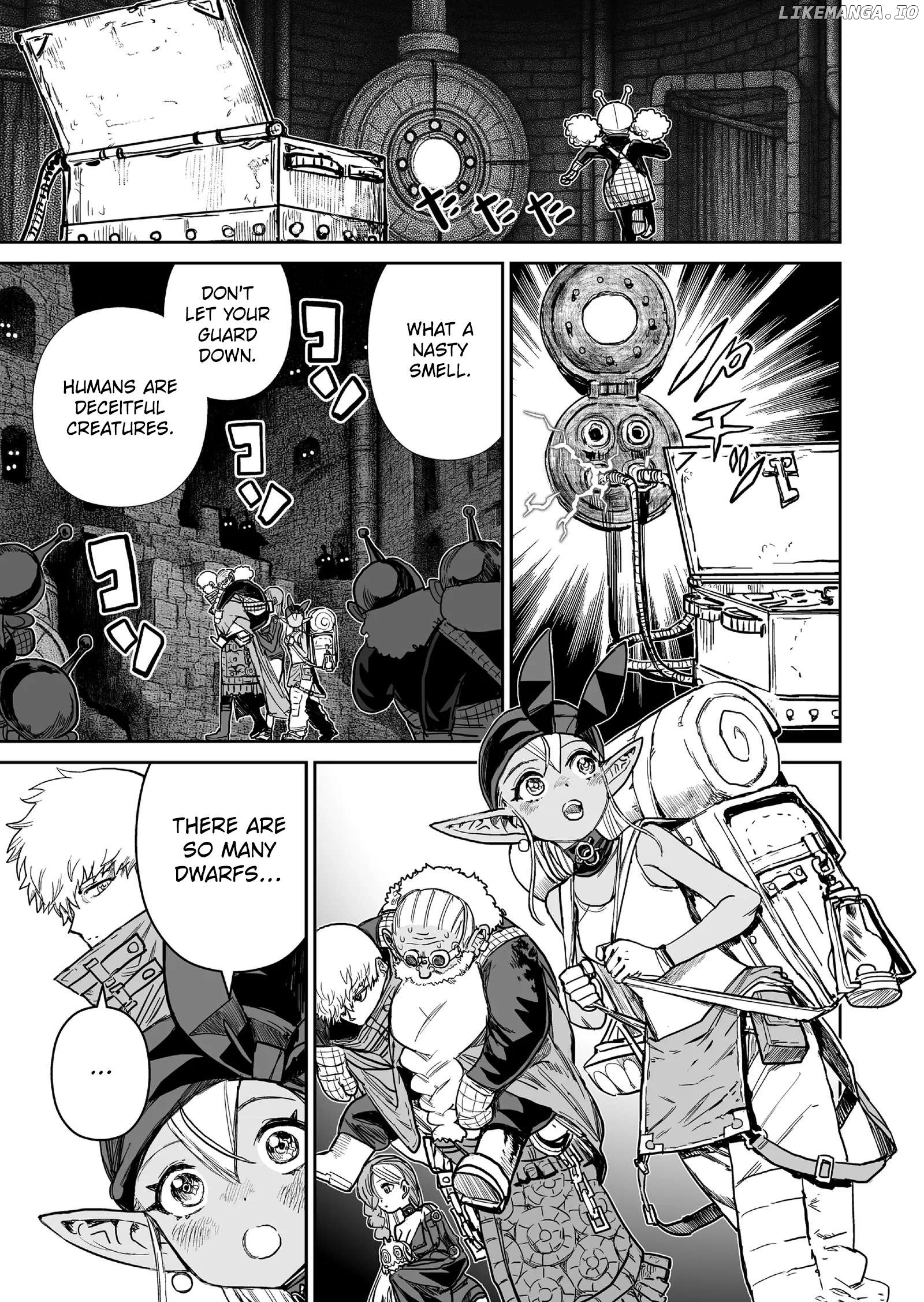 Abandoned: The Hero Who's So Strong He Breaks Every Weapon and The Elf Blacksmith Chapter 15 - page 9