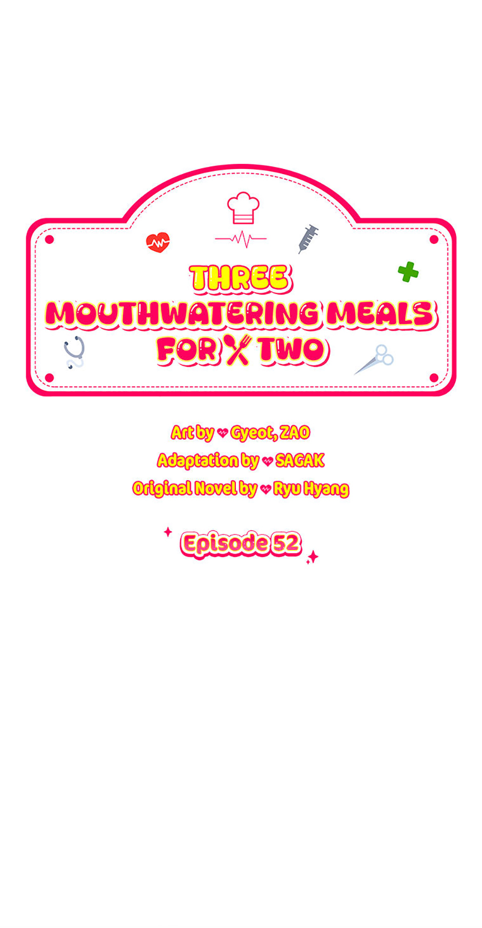 Three Delicious Meals: Just the Two of Us Chapter 52 - page 1