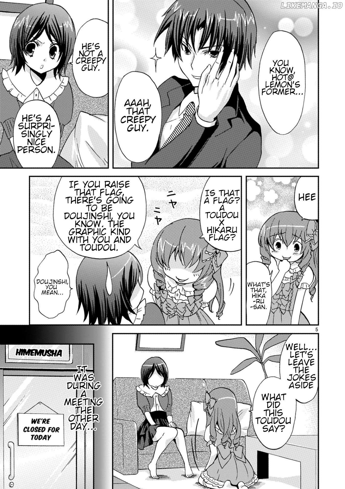 Musashinosen no Shimai Chapter 17 - page 5
