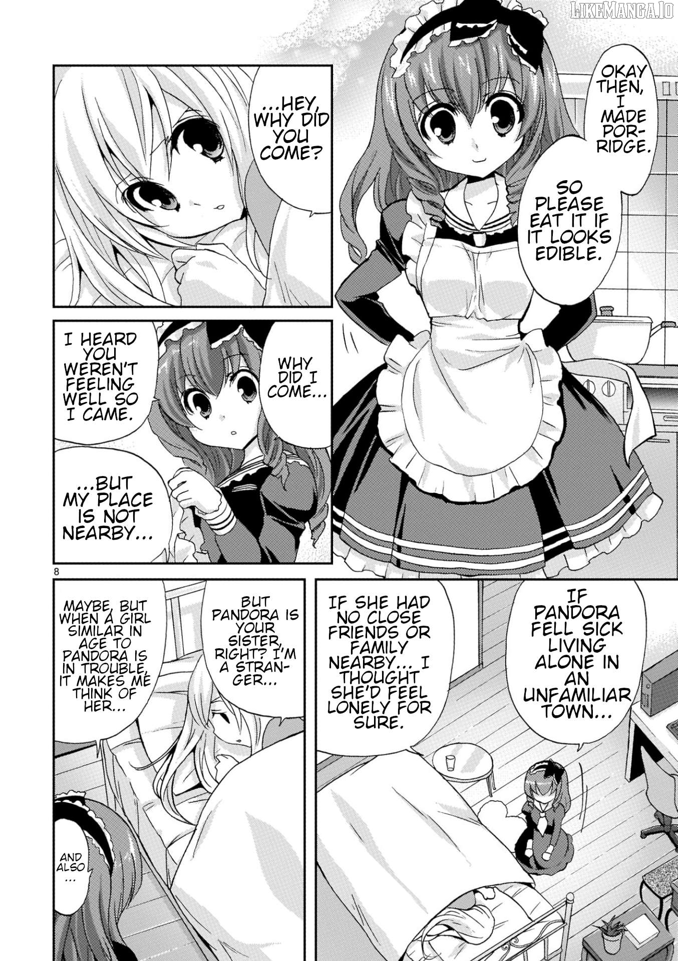Musashinosen no Shimai Chapter 18 - page 8