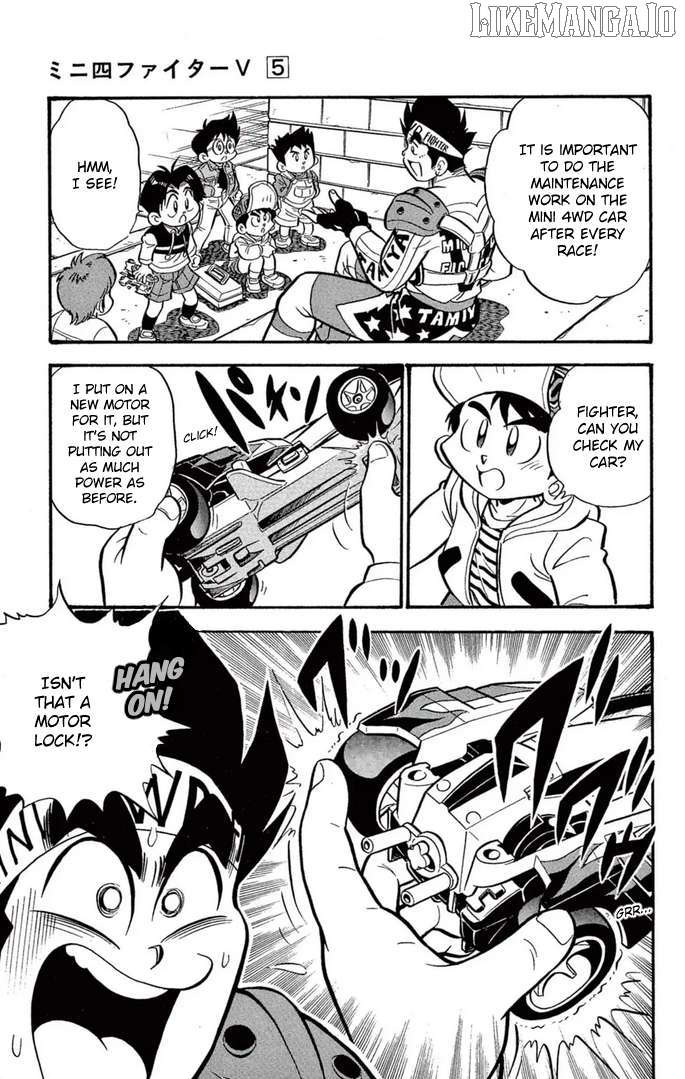 Mini 4WD Fighter V Chapter 41 - page 7