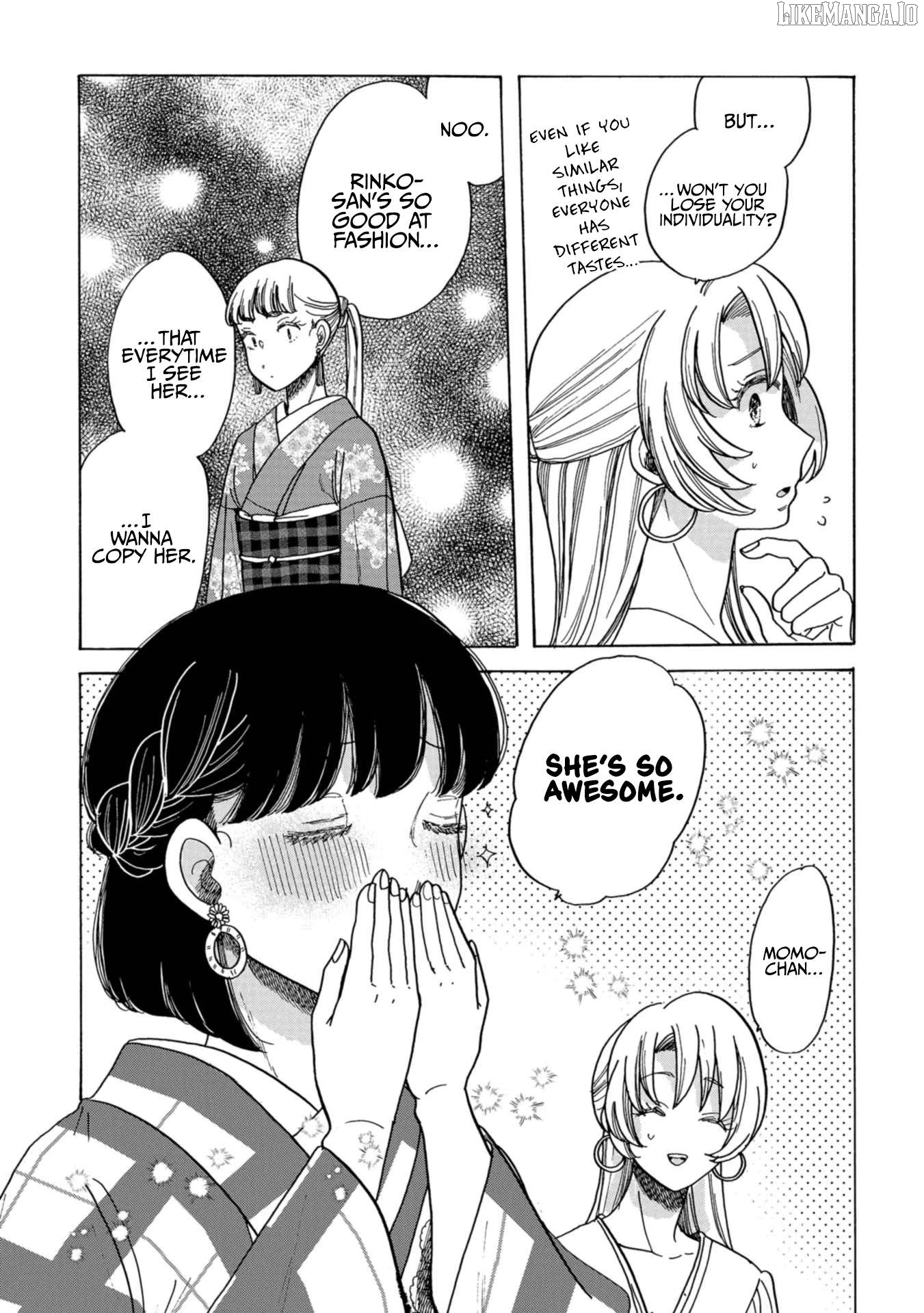 Koiseyo Kimono Otome Chapter 27 - page 14
