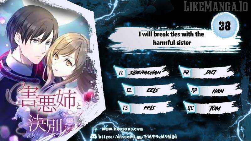 I will break ties with the harmful sister Chapter 38 - page 1