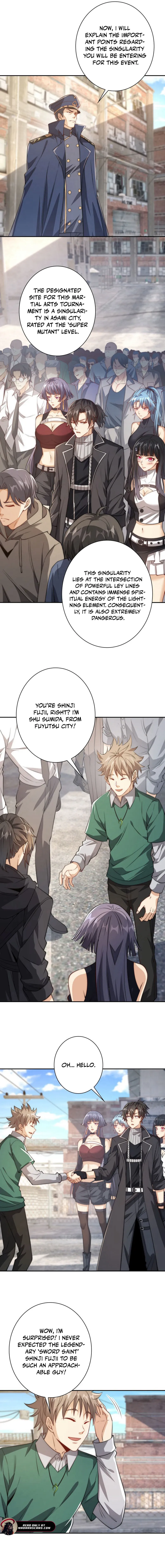 When I Reincarnated, I Stood at the Top with Supernatural Cheats. Chapter 36 - page 7