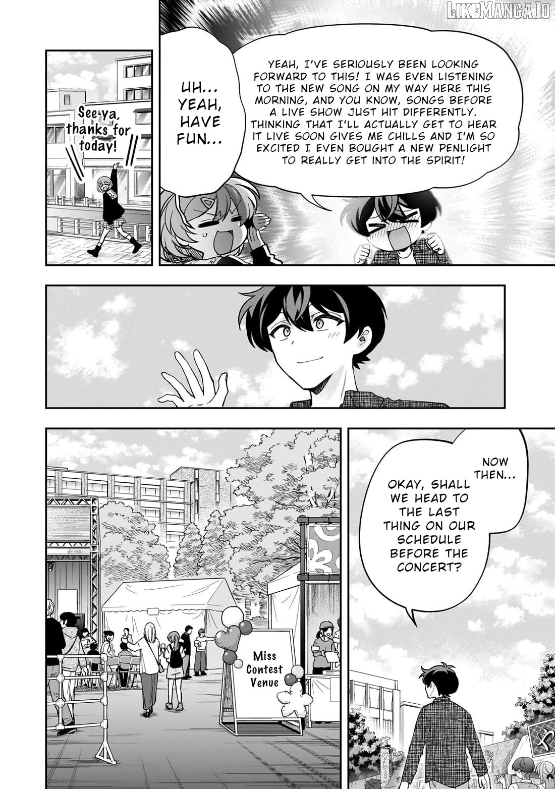 Net no "Oshi" to Real no "Oshi" ga Tonari ni Hikkoshite Kita Chapter 22 - page 2
