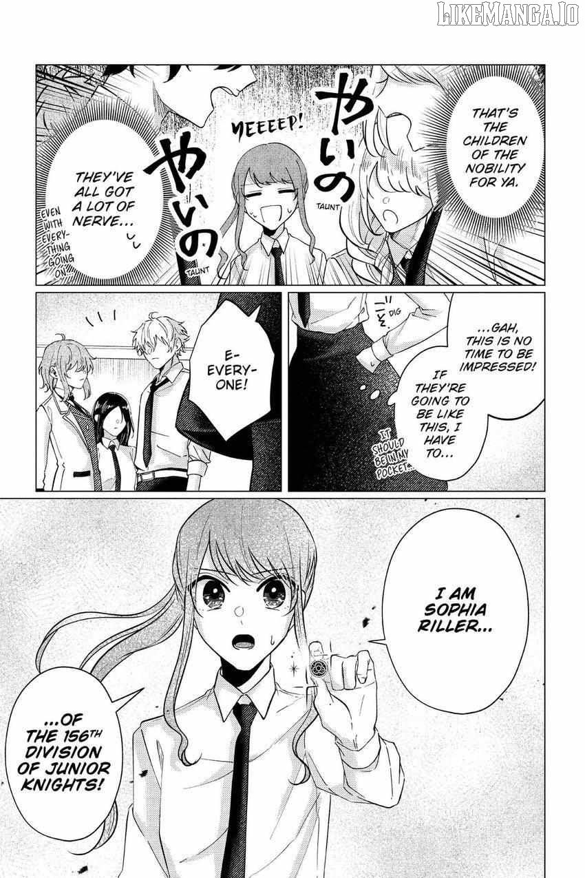 The young lady, who was blessed by the Gorilla God, is adored in the Royal Knight Order. Chapter 15 - page 14