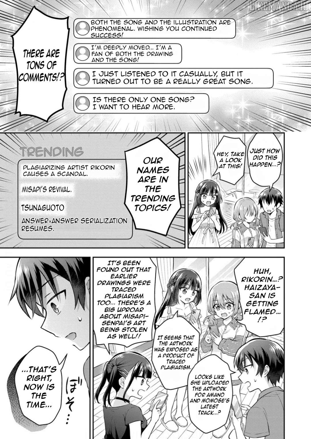 Tonari no Seki no Inkya Joshi ga Oshi Utai Datta ~Ore no Kyoku wo Uttatekure!~ Chapter 12 - page 22