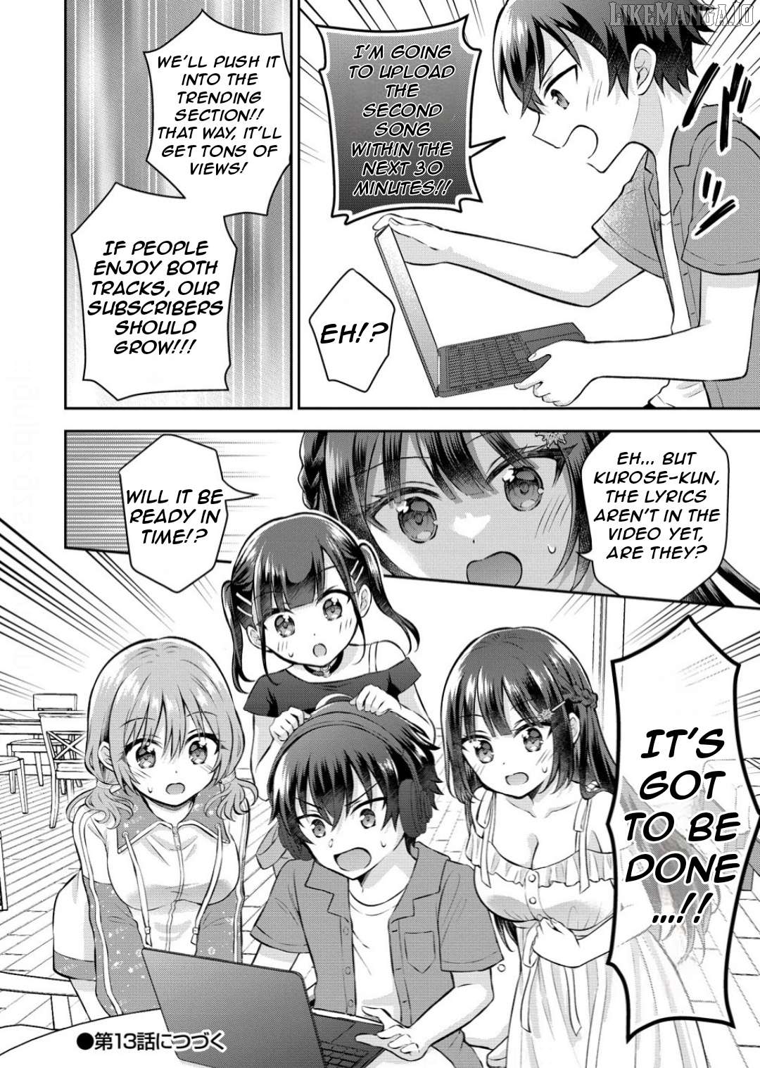 Tonari no Seki no Inkya Joshi ga Oshi Utai Datta ~Ore no Kyoku wo Uttatekure!~ Chapter 12 - page 23