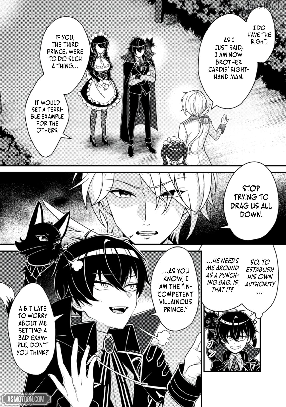 The Incompetent Villainous Prince Wants to Survive ~I was Reincarnated Into a Romance RPG as a Mob Villain, But I will Ignore the Original Work and Aim to Become the Strongest~ Chapter 8 - page 6