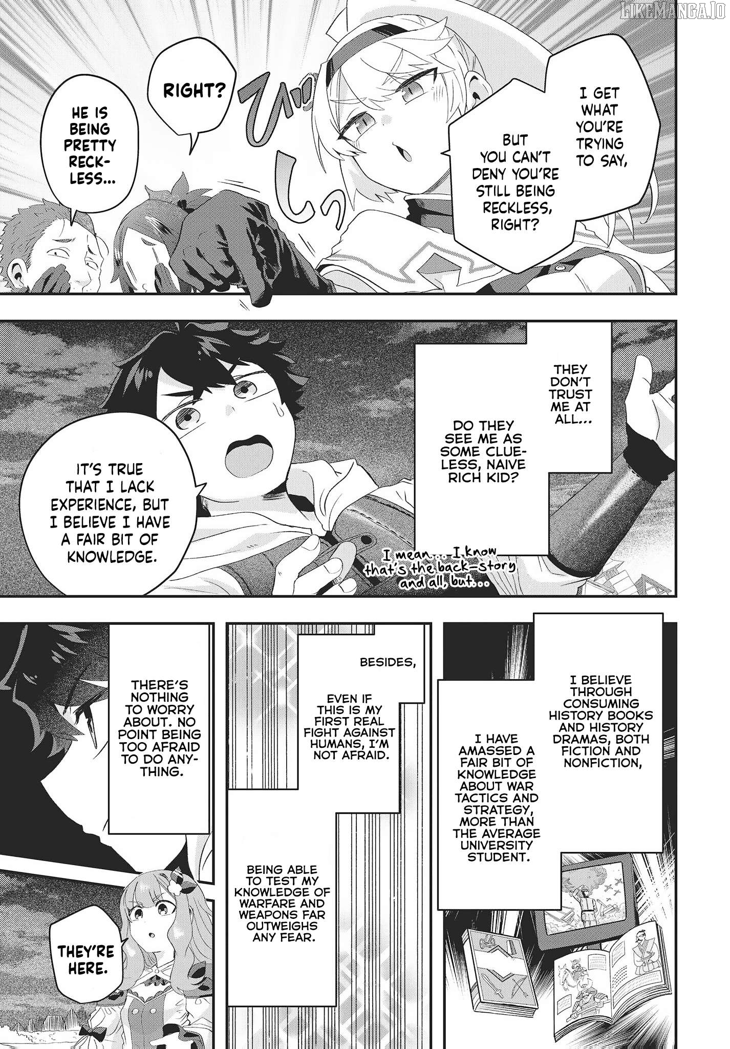 Muteki Shounin no Isekai Nariagari Monogatari ~Gendai no Seihin o Jizai ni Toriyoseru Sukiru ga Aru Node Isekai de wa Rakushoudesu~ Chapter 13 - page 27