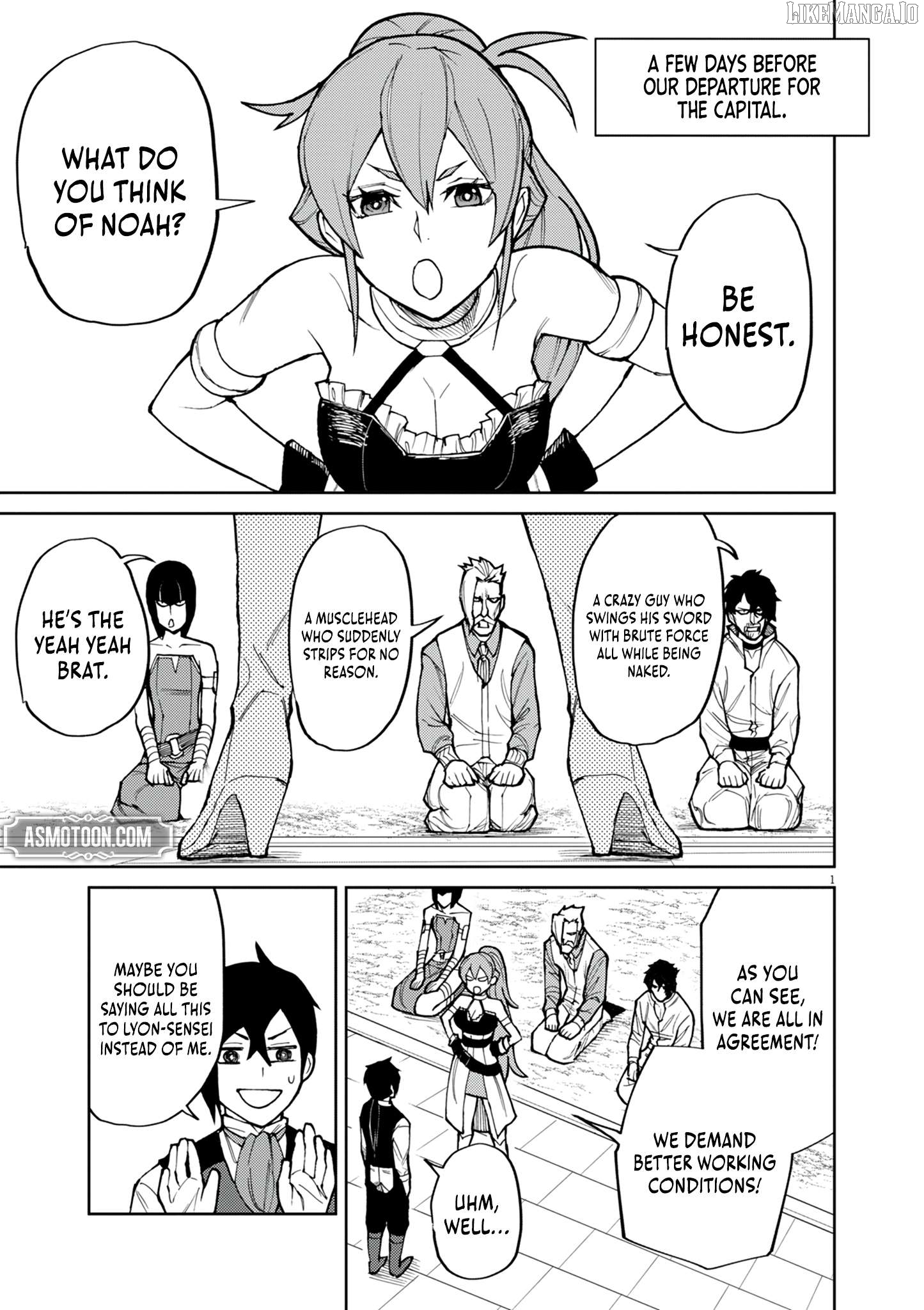 I Was Reincarnated as an Evil Noble in a Game and Became Unparalleled With My Overpowered Muscles Chapter 21 - page 2