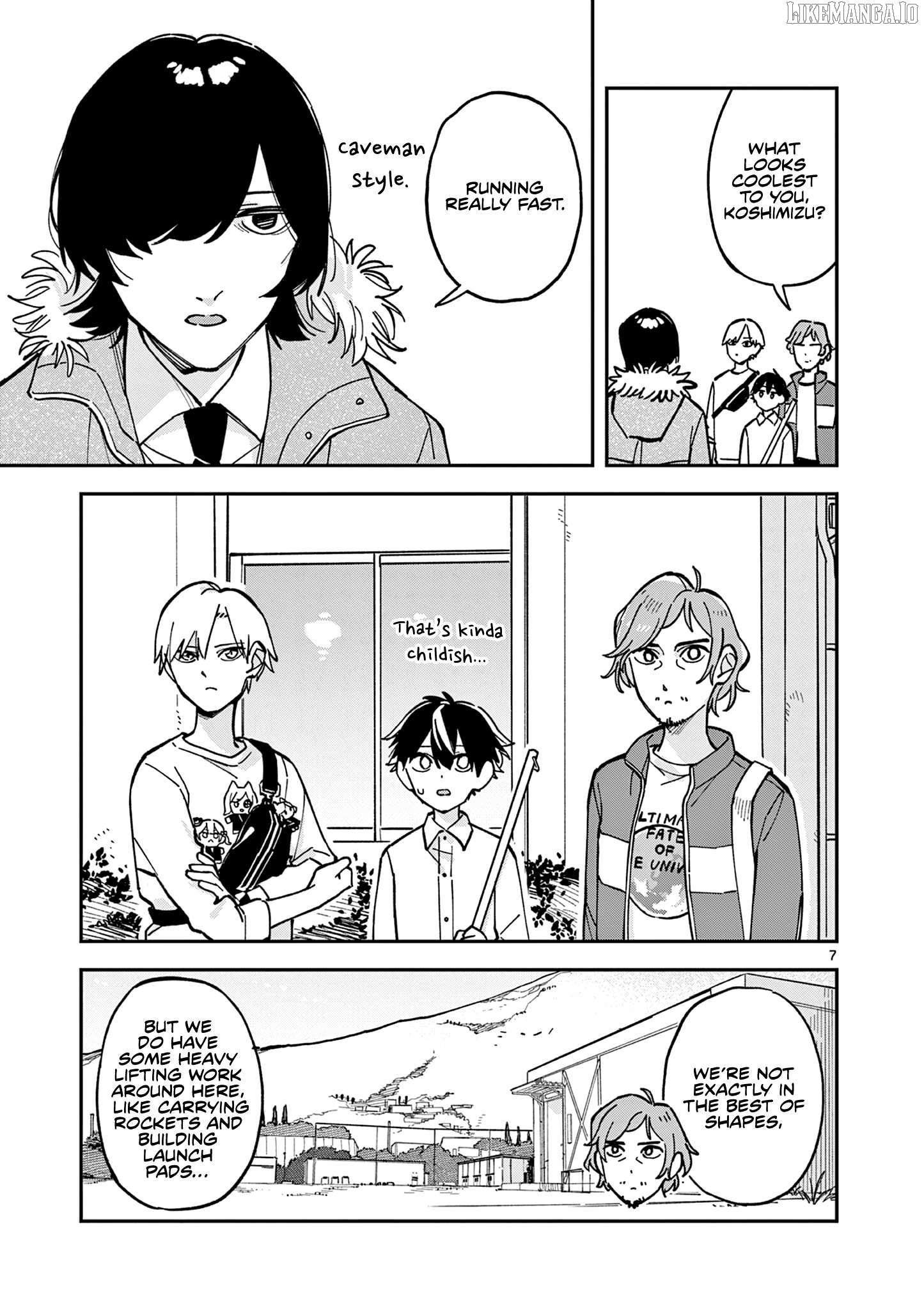 After School, We Wander in Space. Chapter 21 - page 7