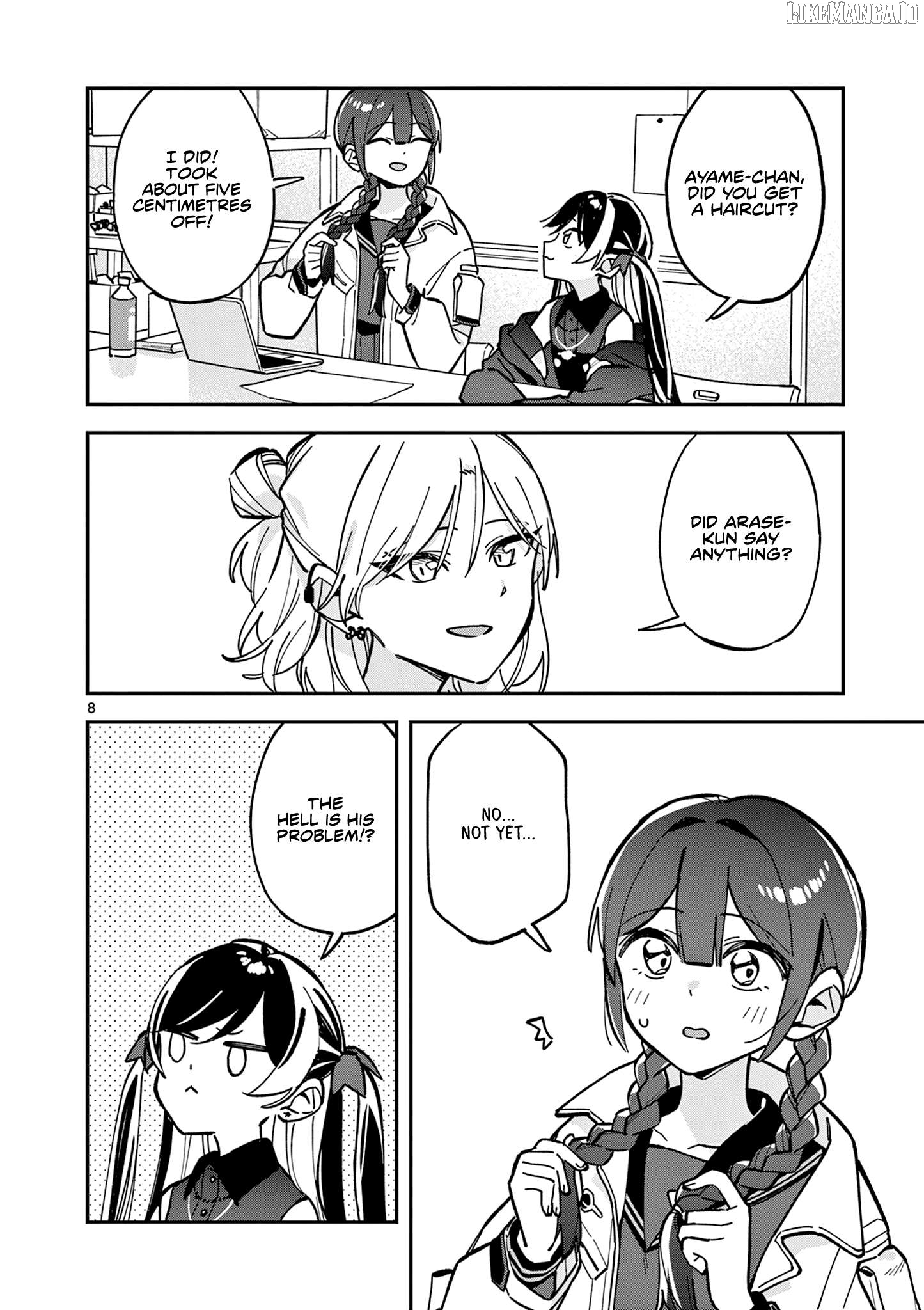 After School, We Wander in Space. Chapter 21 - page 8