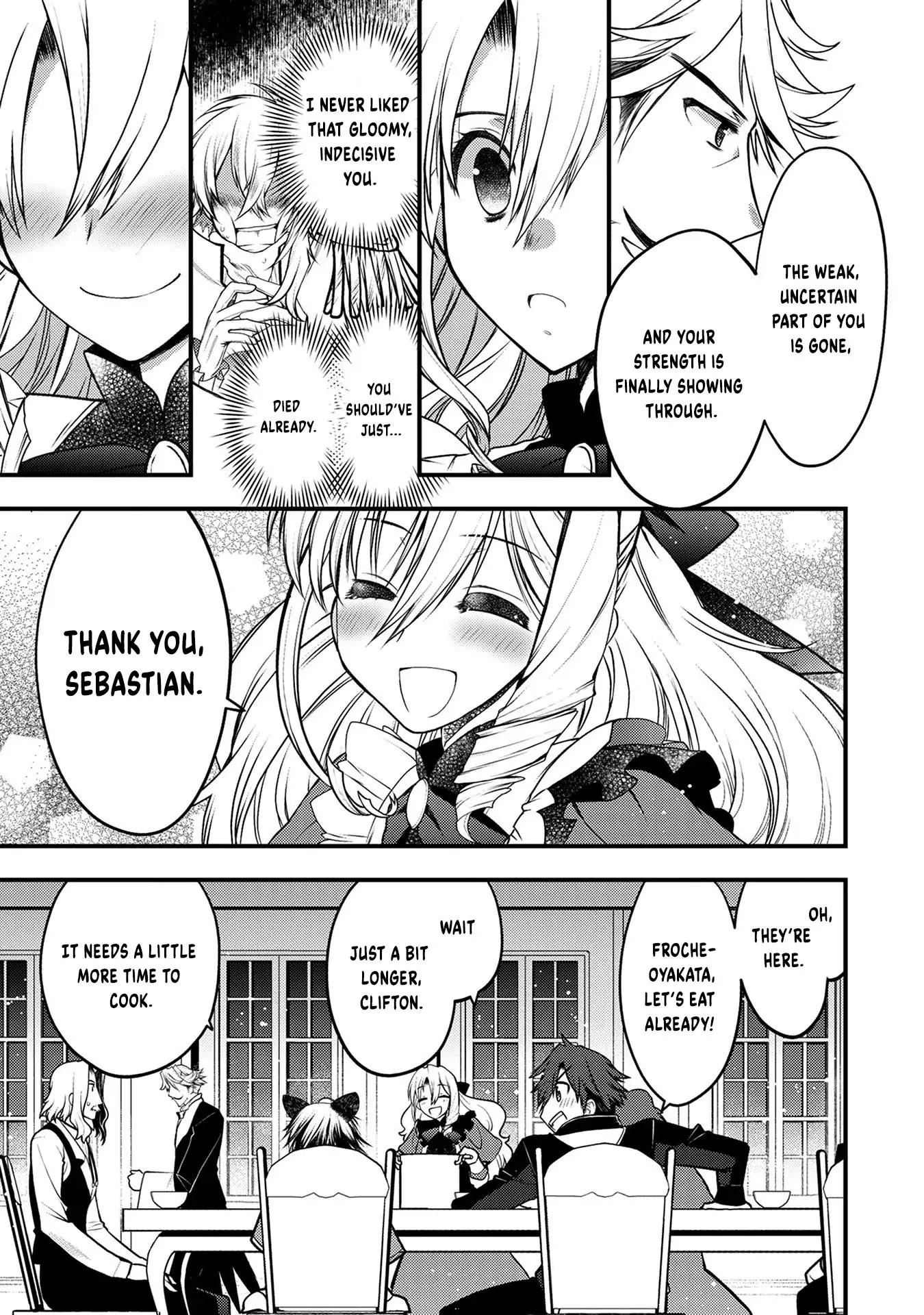 Oozumou Reijou ~Seijo ni Hirateuchi wo Kuratta Shunkan Sumou Budatta Zense wo Omoidashita Akuyaku Reijou no Watashi wa sute Neko Ouji ni Chanko wo Furumaitai Haadosukoidosukoi~ Chapter 9 - page 10