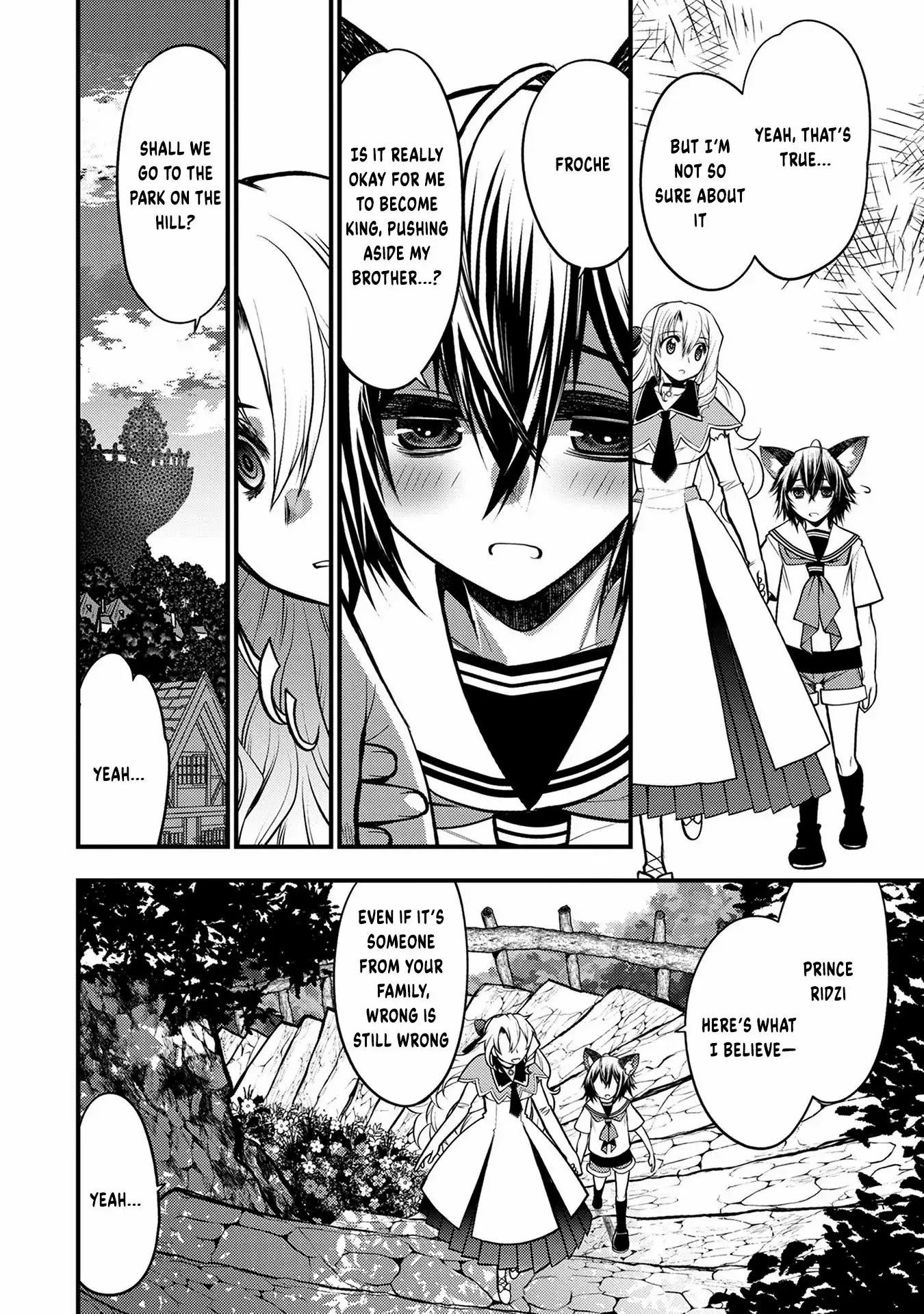 Oozumou Reijou ~Seijo ni Hirateuchi wo Kuratta Shunkan Sumou Budatta Zense wo Omoidashita Akuyaku Reijou no Watashi wa sute Neko Ouji ni Chanko wo Furumaitai Haadosukoidosukoi~ Chapter 9 - page 29