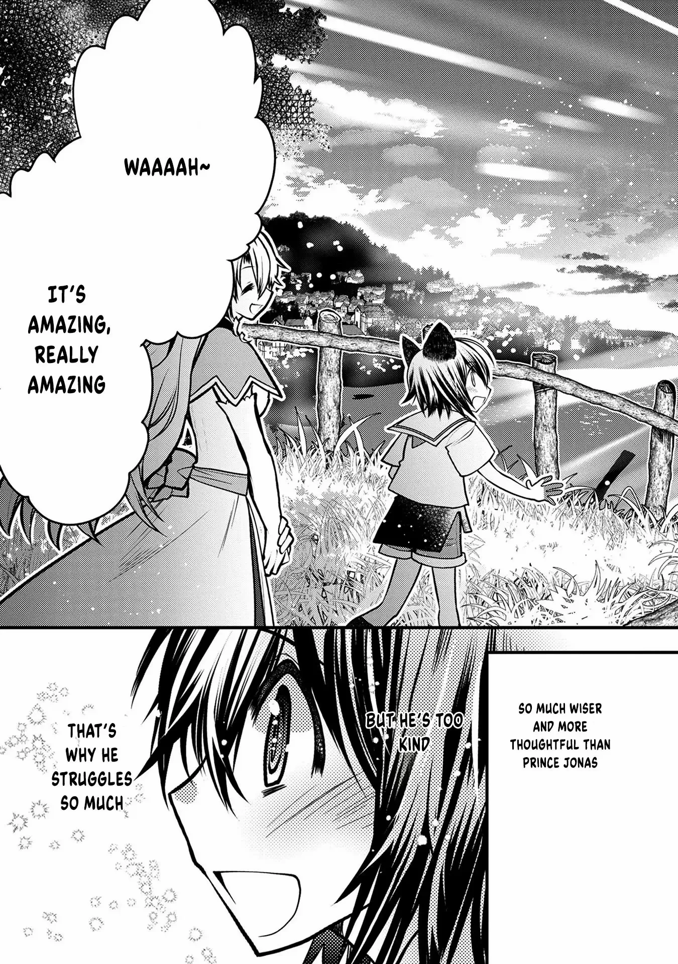 Oozumou Reijou ~Seijo ni Hirateuchi wo Kuratta Shunkan Sumou Budatta Zense wo Omoidashita Akuyaku Reijou no Watashi wa sute Neko Ouji ni Chanko wo Furumaitai Haadosukoidosukoi~ Chapter 9 - page 32