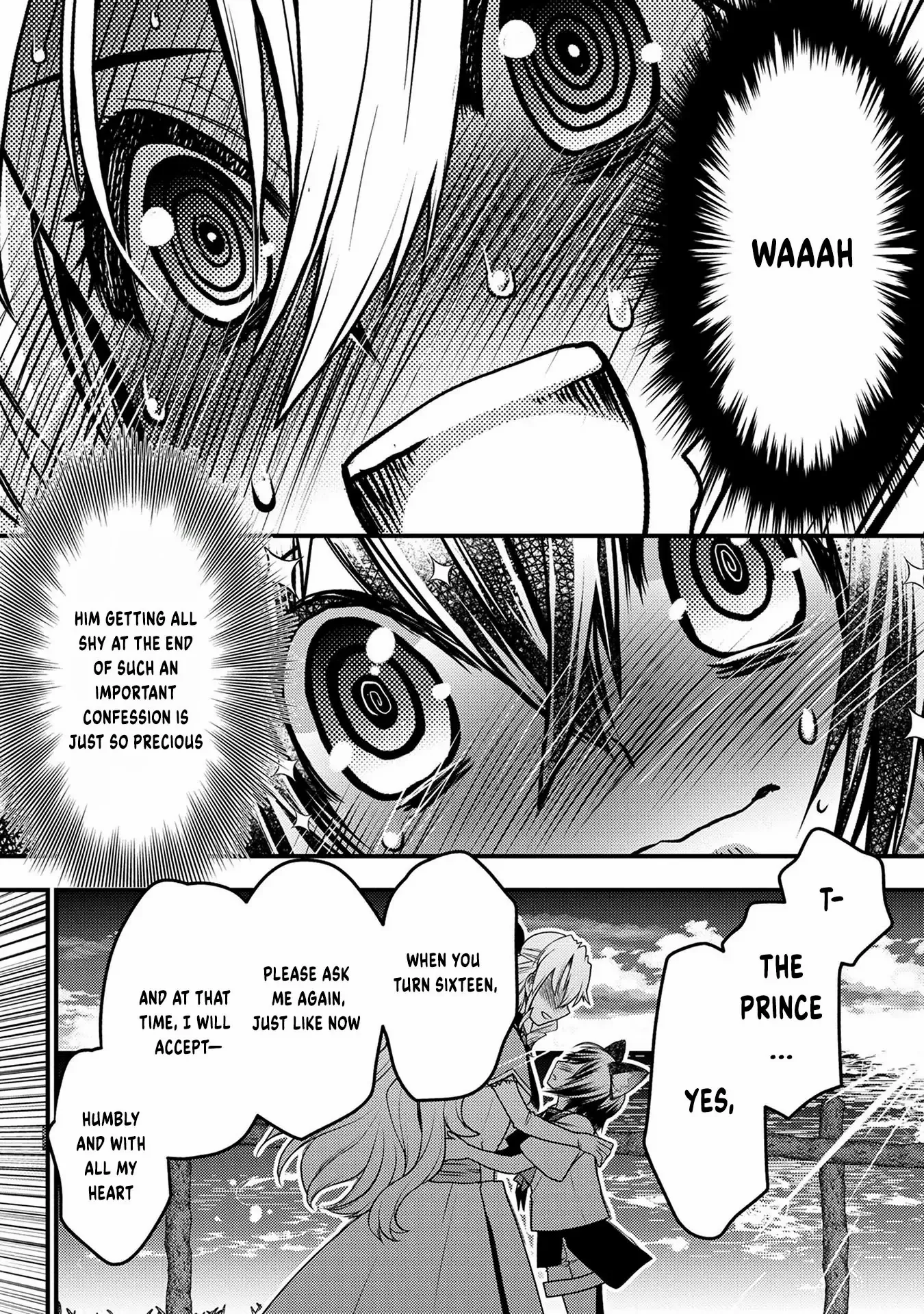 Oozumou Reijou ~Seijo ni Hirateuchi wo Kuratta Shunkan Sumou Budatta Zense wo Omoidashita Akuyaku Reijou no Watashi wa sute Neko Ouji ni Chanko wo Furumaitai Haadosukoidosukoi~ Chapter 9 - page 37