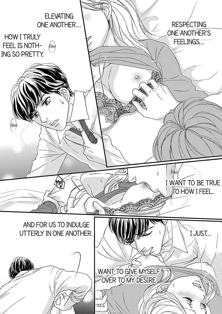 Joushi ga Gomu wo Kuwaetara Futari no Kyori wa 0.01mm Chapter 13 - page 23