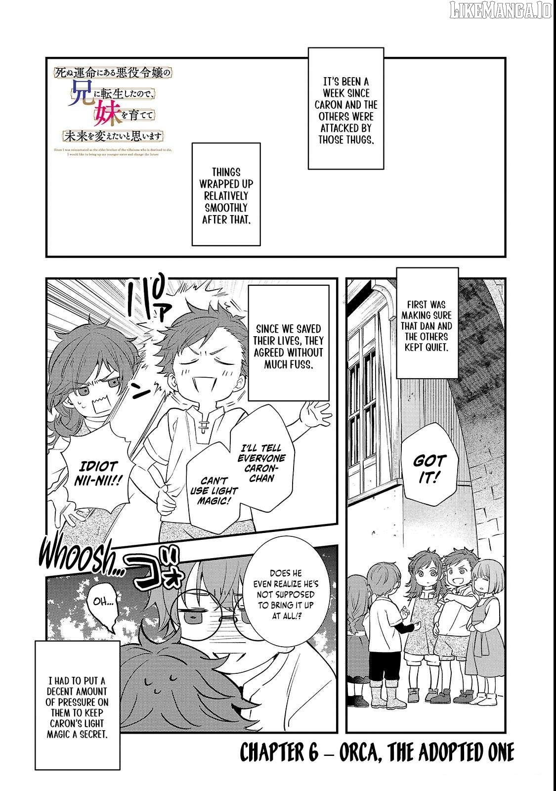 I’ve Reincarnated Into the Older Brother of a Villainess That Was Fated to Die, so I Decided to Nurture Her to Change the Future ~ I’m the Strongest in the World, but the Cutest in the World Is My Little Sister ~ Chapter 6.1 - page 2
