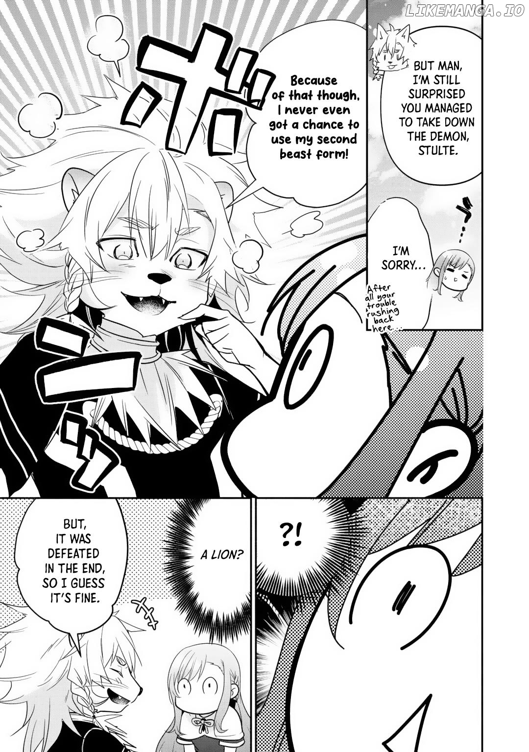 The Reincarnated Little Girl Lives With Divine Beast, Prince, and Mercenaries of Tough Guys (Official) Chapter 23 - page 5