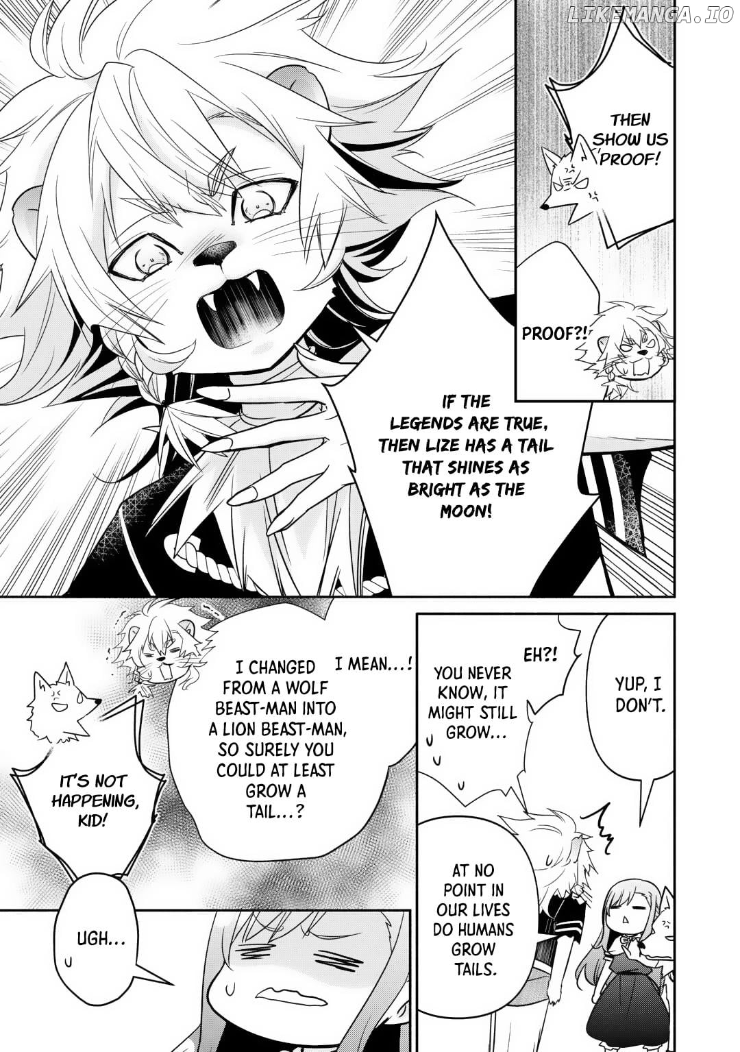The Reincarnated Little Girl Lives With Divine Beast, Prince, and Mercenaries of Tough Guys (Official) Chapter 23 - page 9
